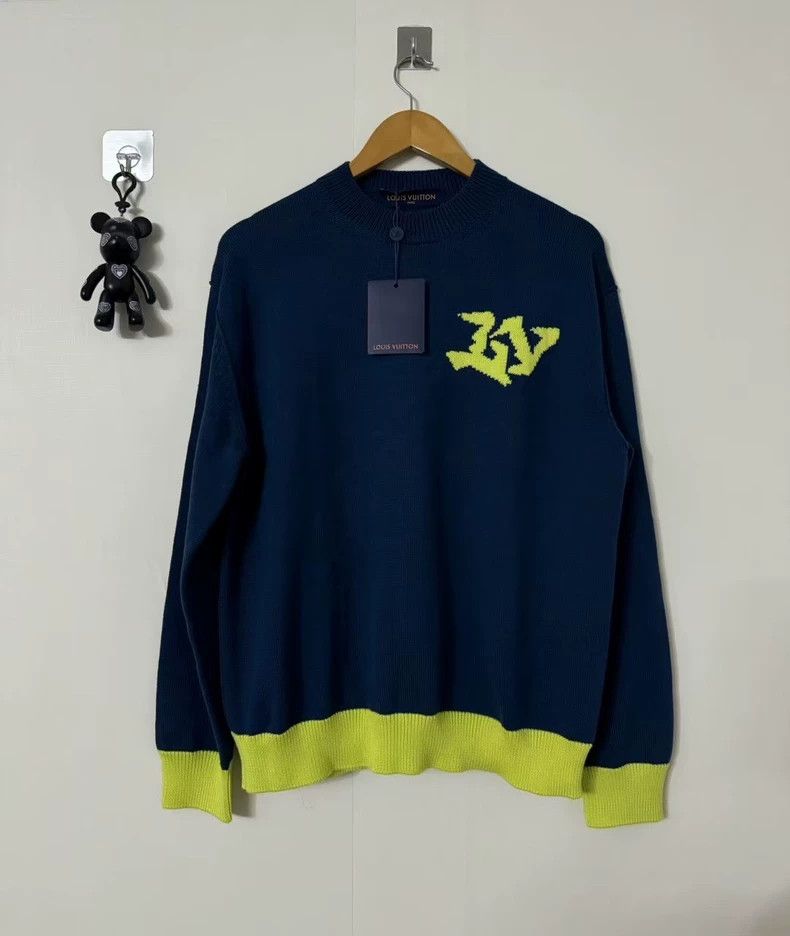 Louis Vuitton Intarsia knit sweater 2501-Nextarrow