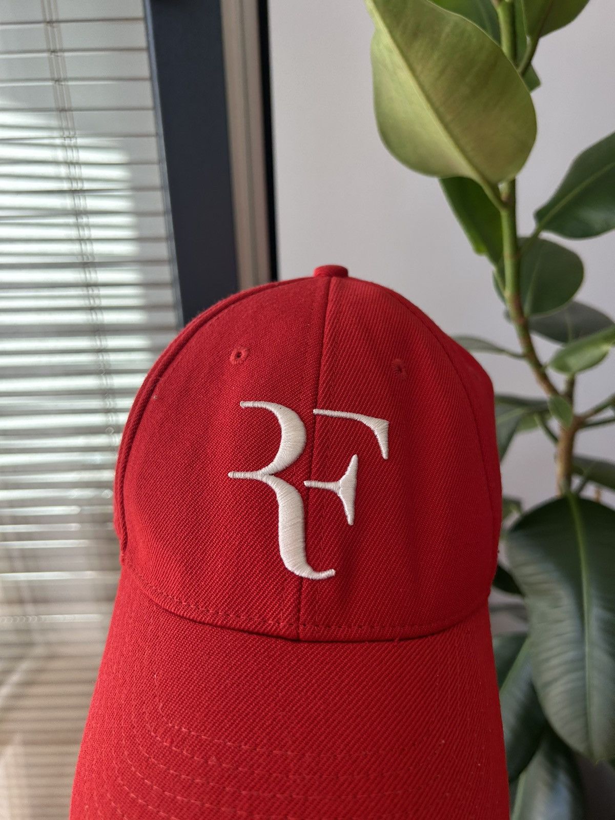Nike × Vintage Vintage Nike Roger Federer Cap Hat Tennis Black Size ONE SIZE - 2 Thumbnail