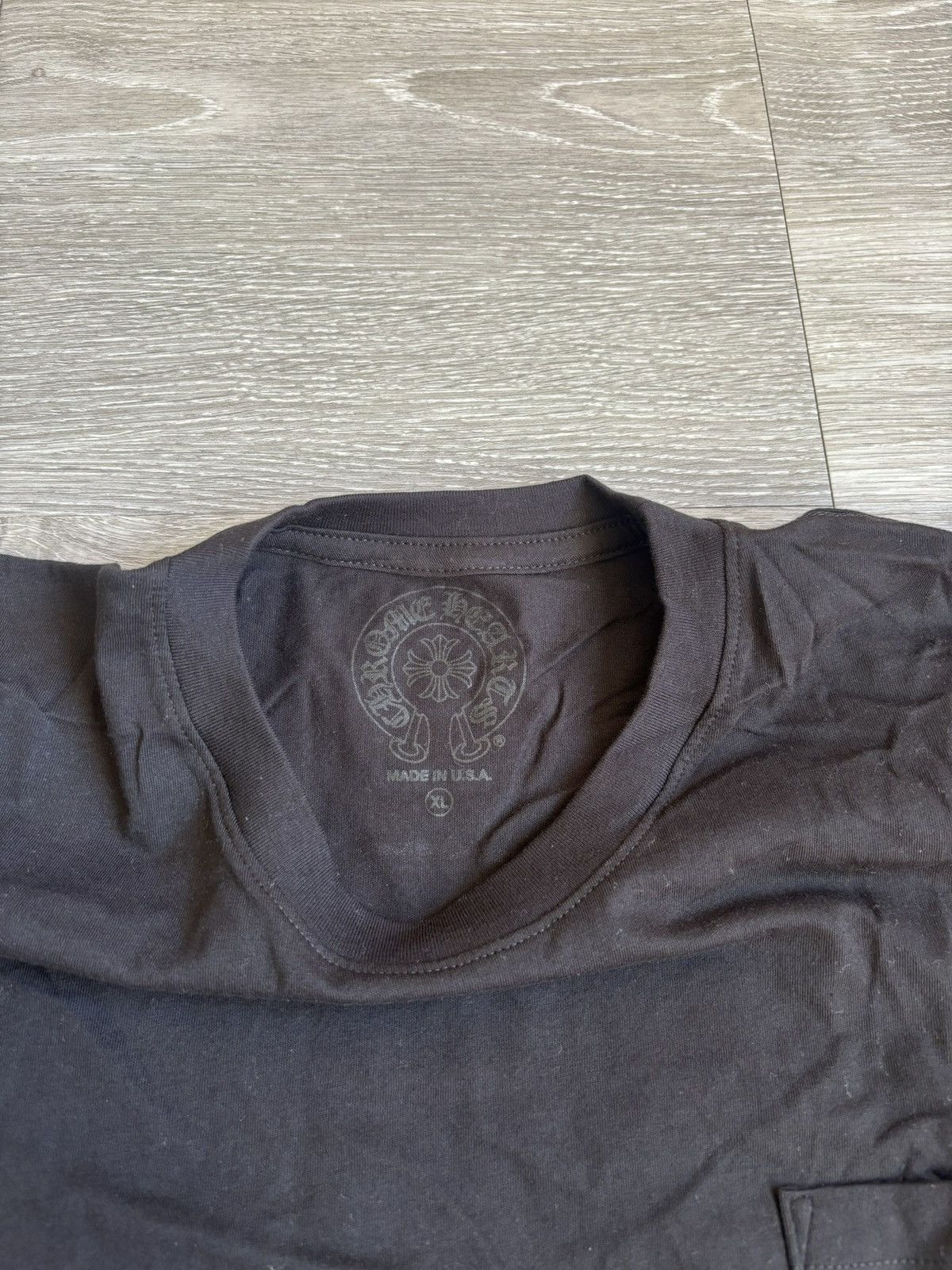 Chrome Hearts Chrome Hearts Black New York Horseshoe Tee Size US S / EU 44-46 / 1 - 7 Thumbnail