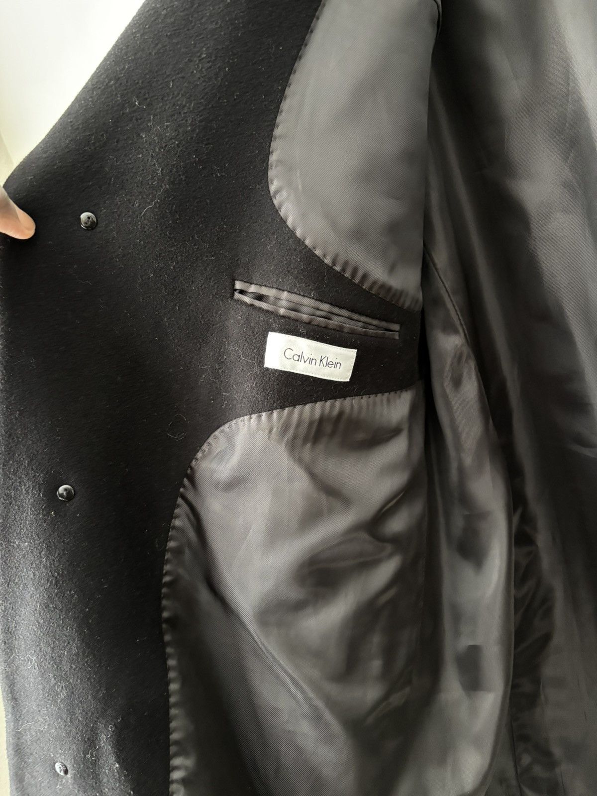Calvin Klein Vintage Calvin Klein Overcoat Size US XXL / EU 58 / 5 - 2 Thumbnail