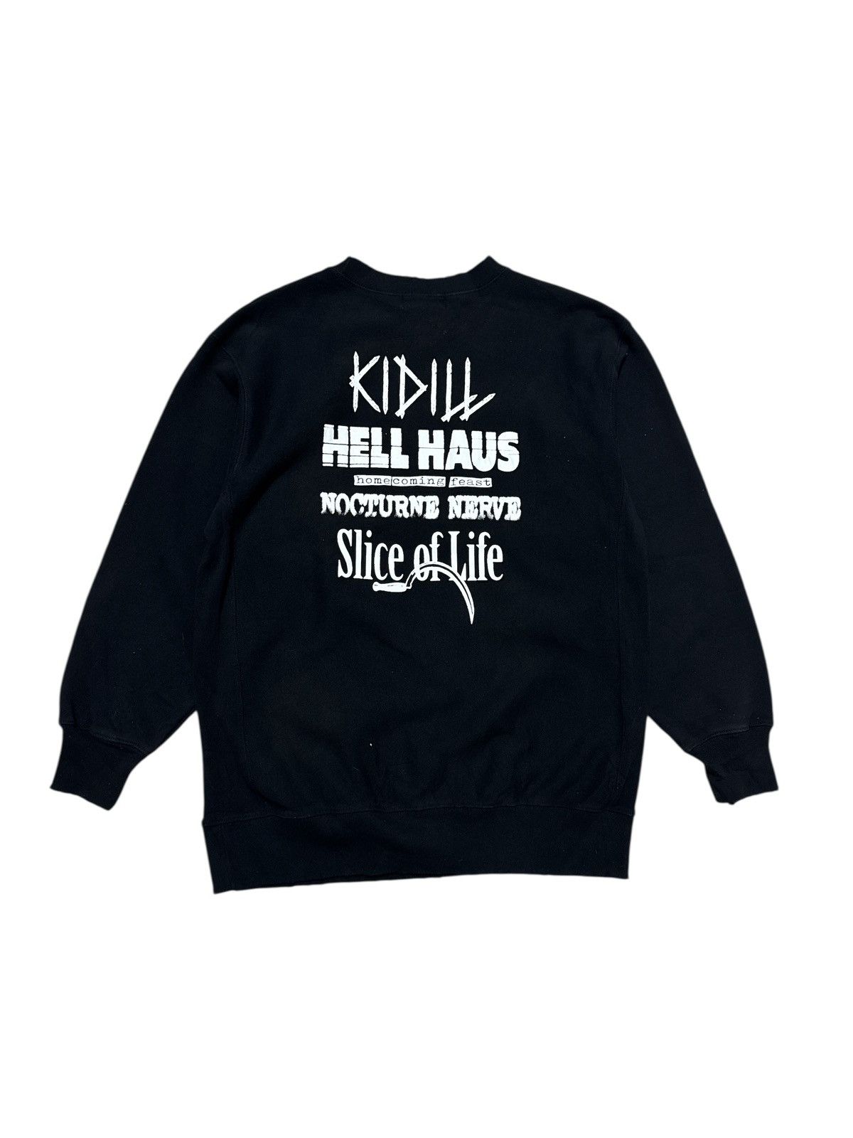 KIDILL KIDILL SS2023 HELL HAUS CREWNECK SWEATSHIRT Size US L / EU 52-54 / 3 - 2 Thumbnail