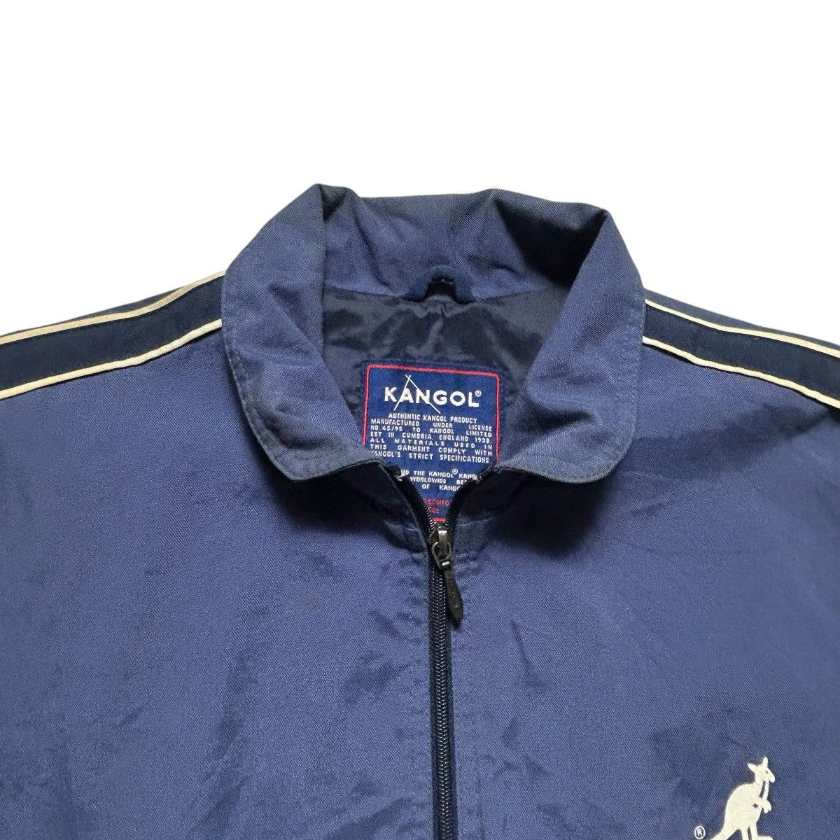 Kangol × Vintage Vintage Kangol Big Logo Jacket Size US L / EU 52-54 / 3 - 5 Thumbnail