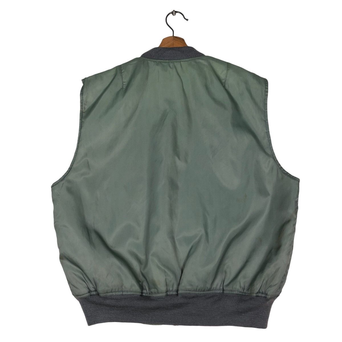 Other 🔥Vintage Fly Bomber Vest Jacket USN Military Biker Size US M / EU 48-50 / 2 - 8 Thumbnail