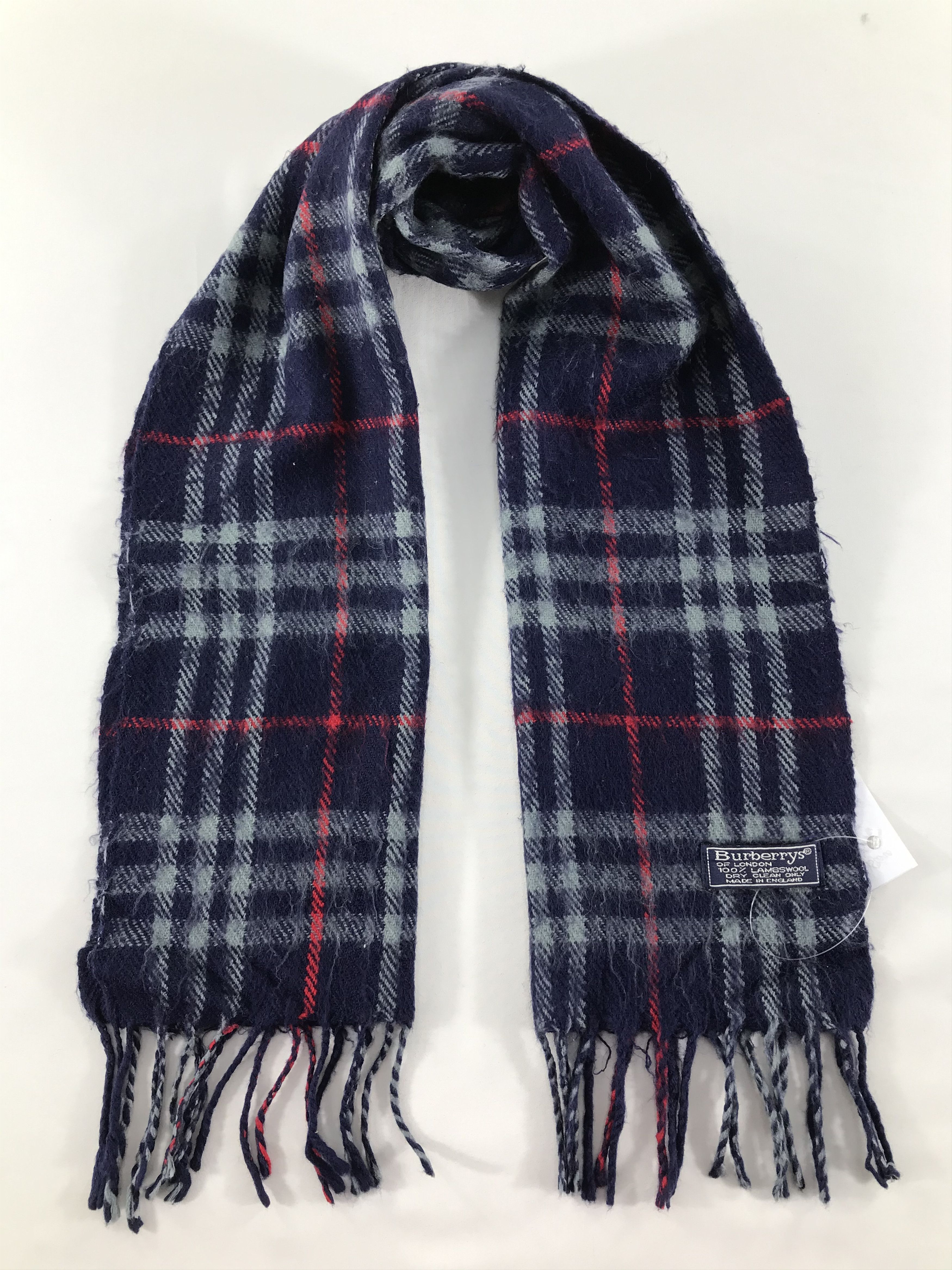 Burberry Vintage Burberry Scarf/Muffler/Neckwear MF1579 Size ONE SIZE - 1 Thumbnail
