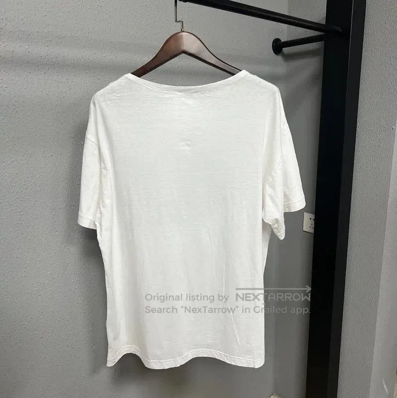 Dior Dior White Cotton Graphic Women's T. Size M / US 6-8 / IT 42-44 - 2 Thumbnail