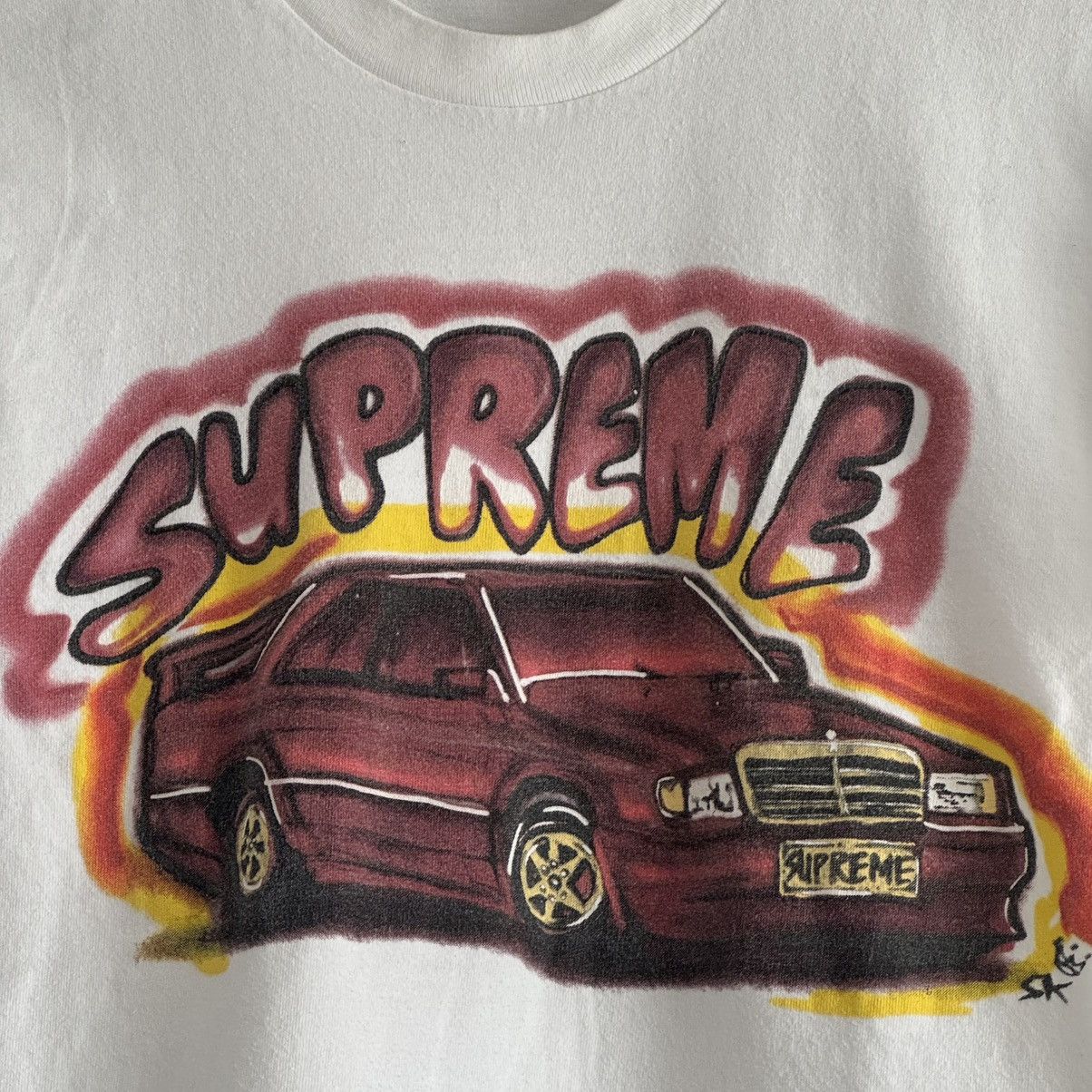 Supreme Supreme King Phade 190E Mercedes Benz Tee Size US S / EU 44-46 / 1 - 3 Thumbnail