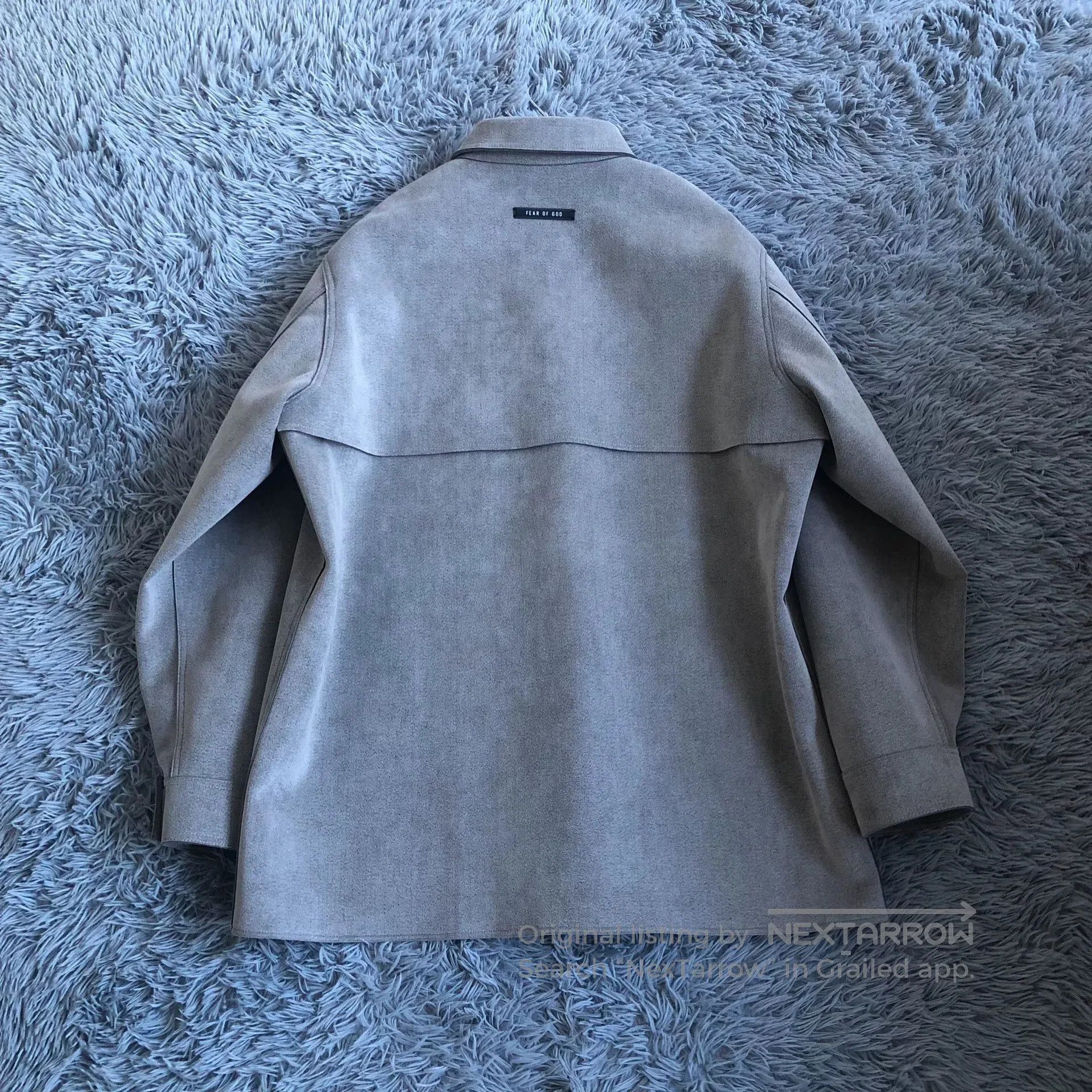 Fear of God Fear Of God 6th Gray Suede Jacket. Size US L / EU 52-54 / 3 - 4 Thumbnail