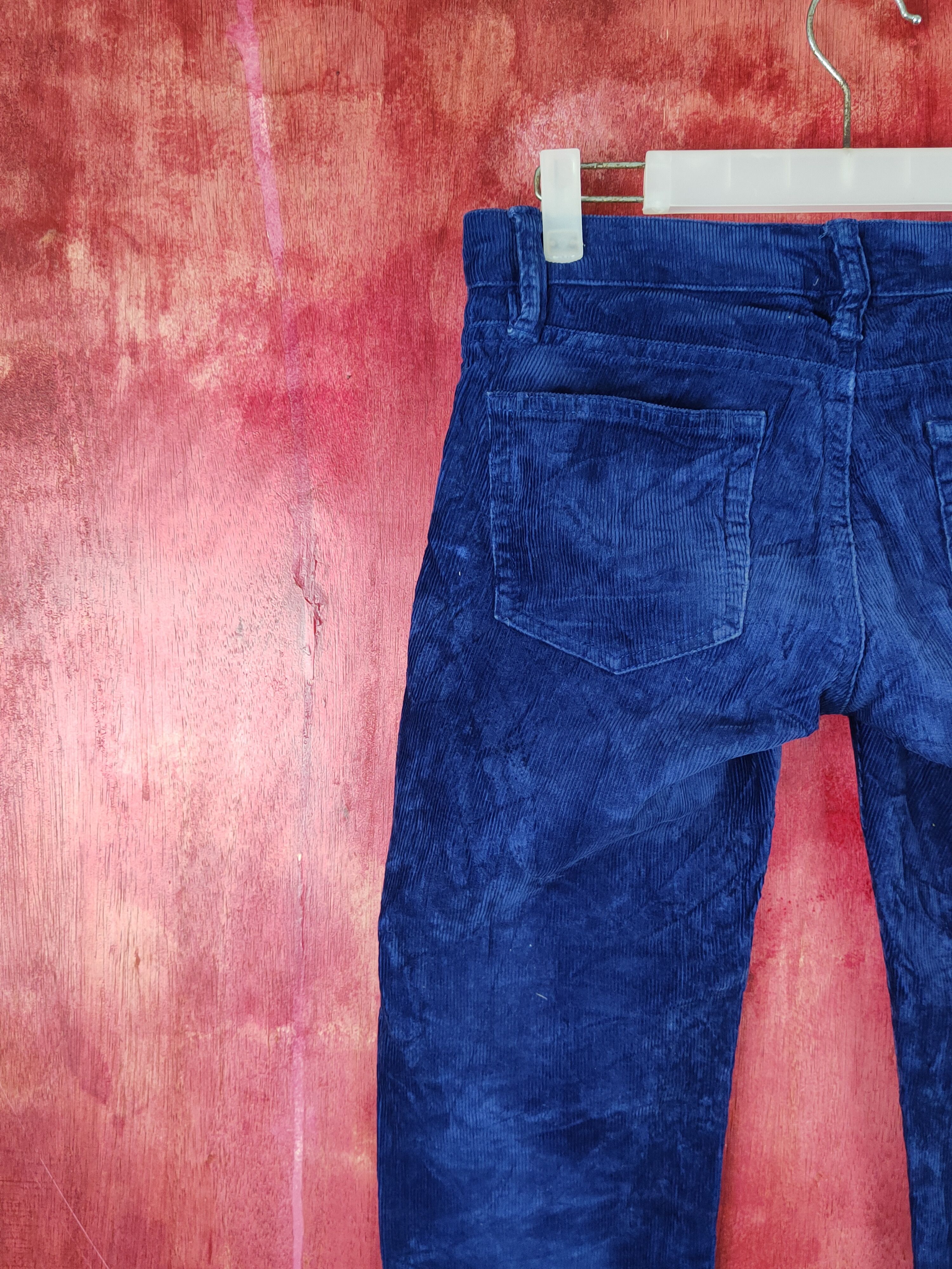 Japanese Brand Ralph Lauren Sport Blue streetwear Corduroy Pants #S1794 Size 25" / US 0 / IT 36 - 9 Thumbnail