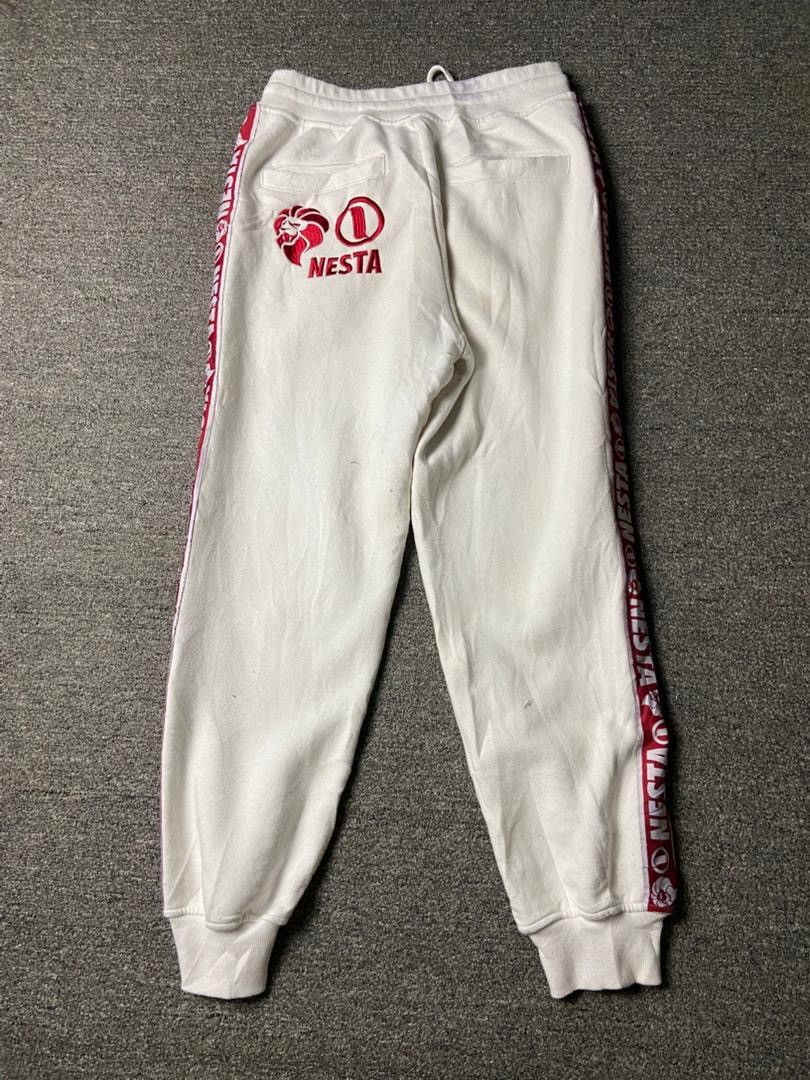Japanese Brand Nesta Brand Sweatpants with Stripe Side Tape (169) Size US 28 / EU 44 - 5 Thumbnail