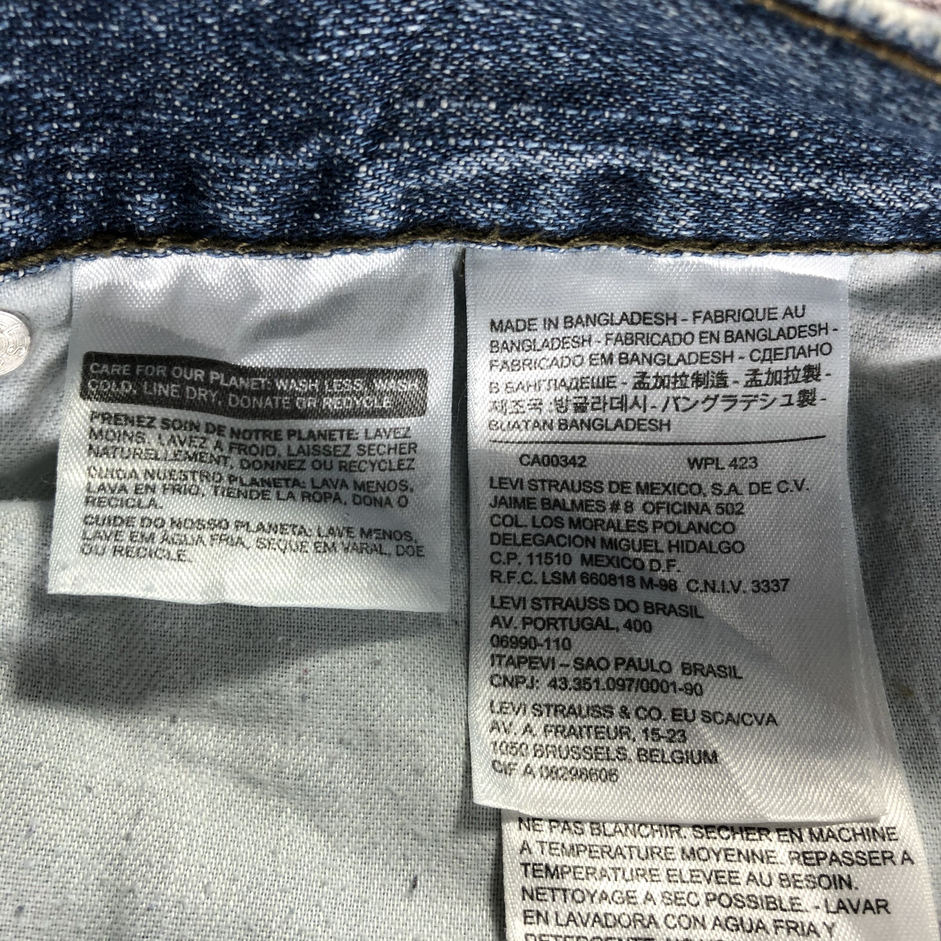 Levi's × Vintage Vintage Blue Wash Levis 514 Jeans-JM3354 Size US 37 - 11 Thumbnail