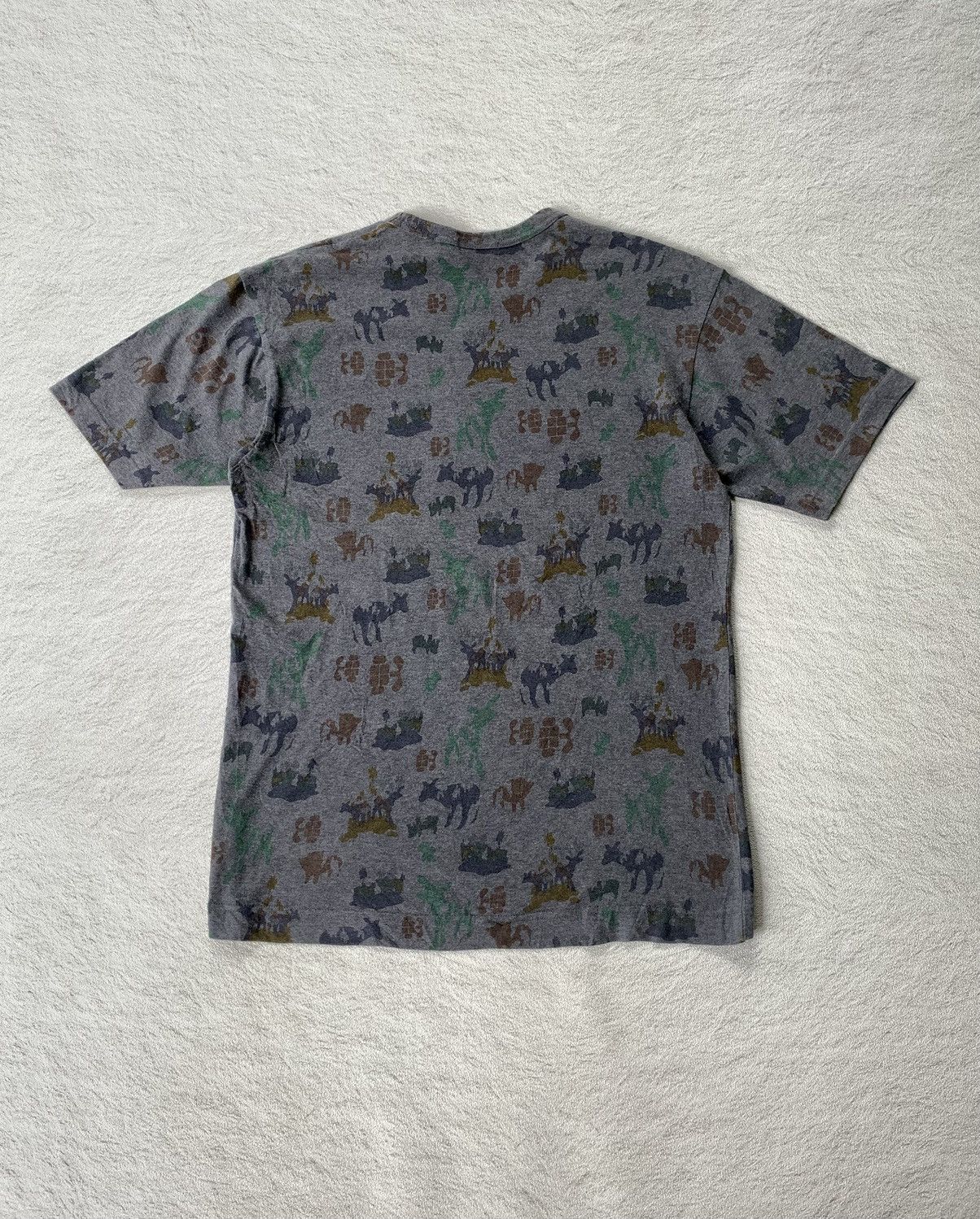 Comme des Garcons AD2003 Comme des Garcons Homme Animal Print T-shirt Size US M / EU 48-50 / 2 - 3 Thumbnail