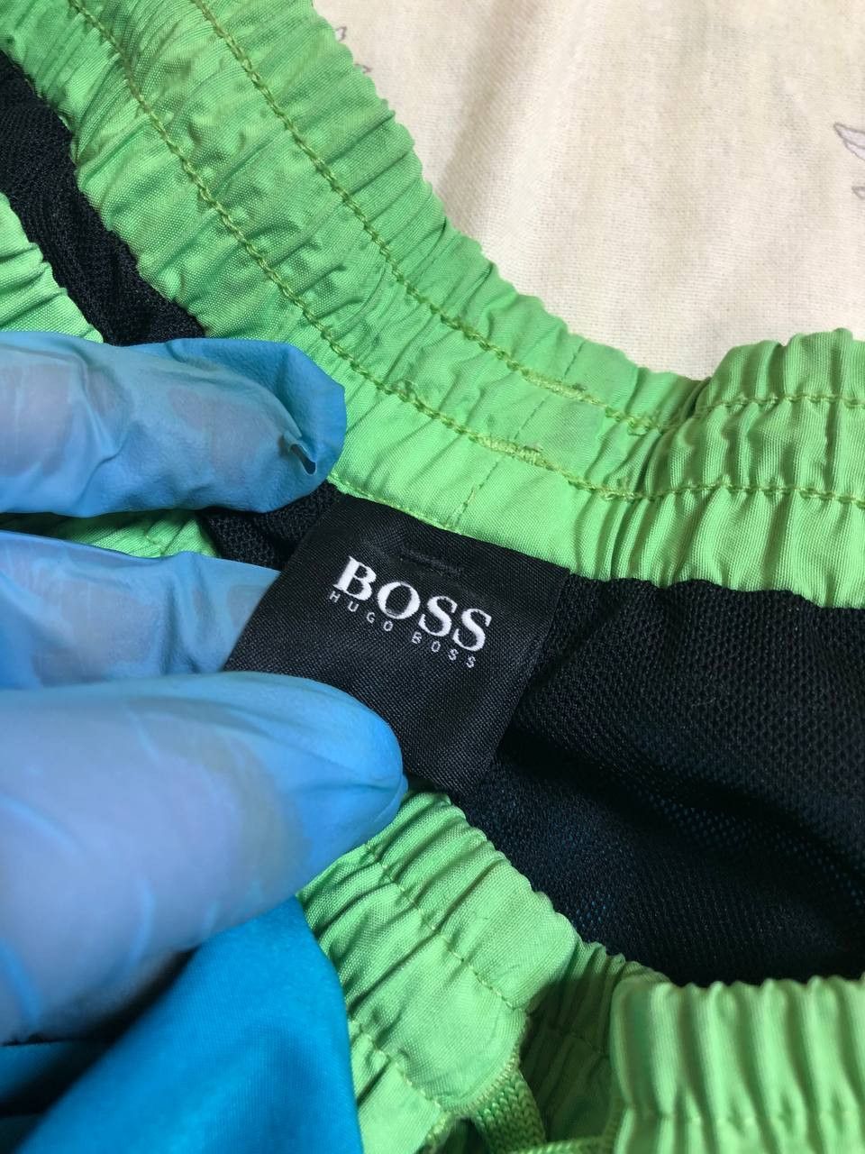 Hugo Boss Men HUGO BOSS Shorts Swimming Beach Summer Blue S Size US 30 / EU 46 - 13 Thumbnail