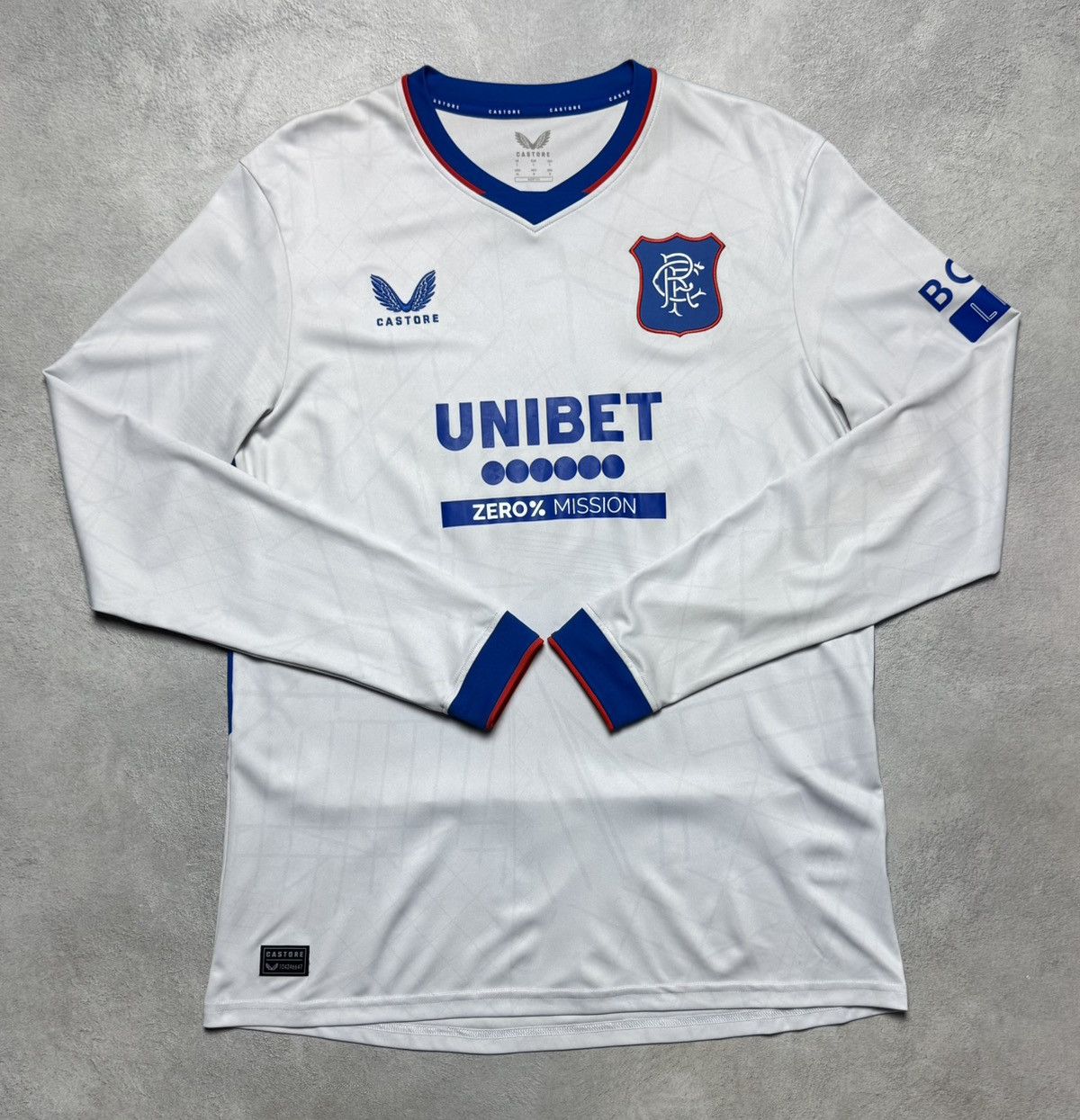 Castore Glasgow Rangers 2024 2025 Away Shirt Jersey Long Sleeve Size US L / EU 52-54 / 3 - 1 Thumbnail