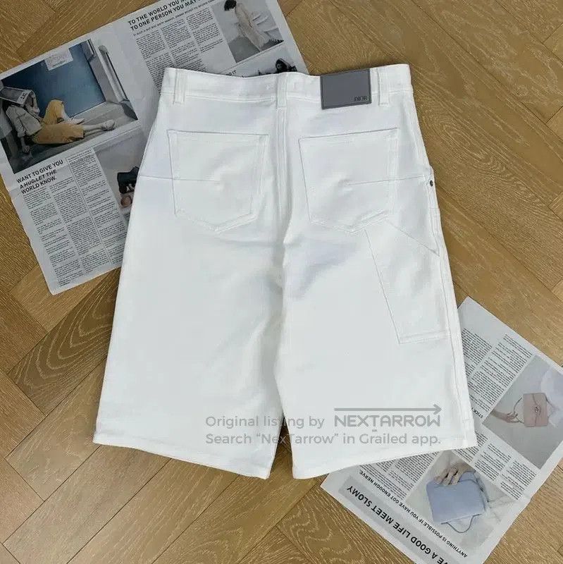 Dior Dior White Casual Men's Shorts . Size US 28 / EU 44 - 1 Thumbnail
