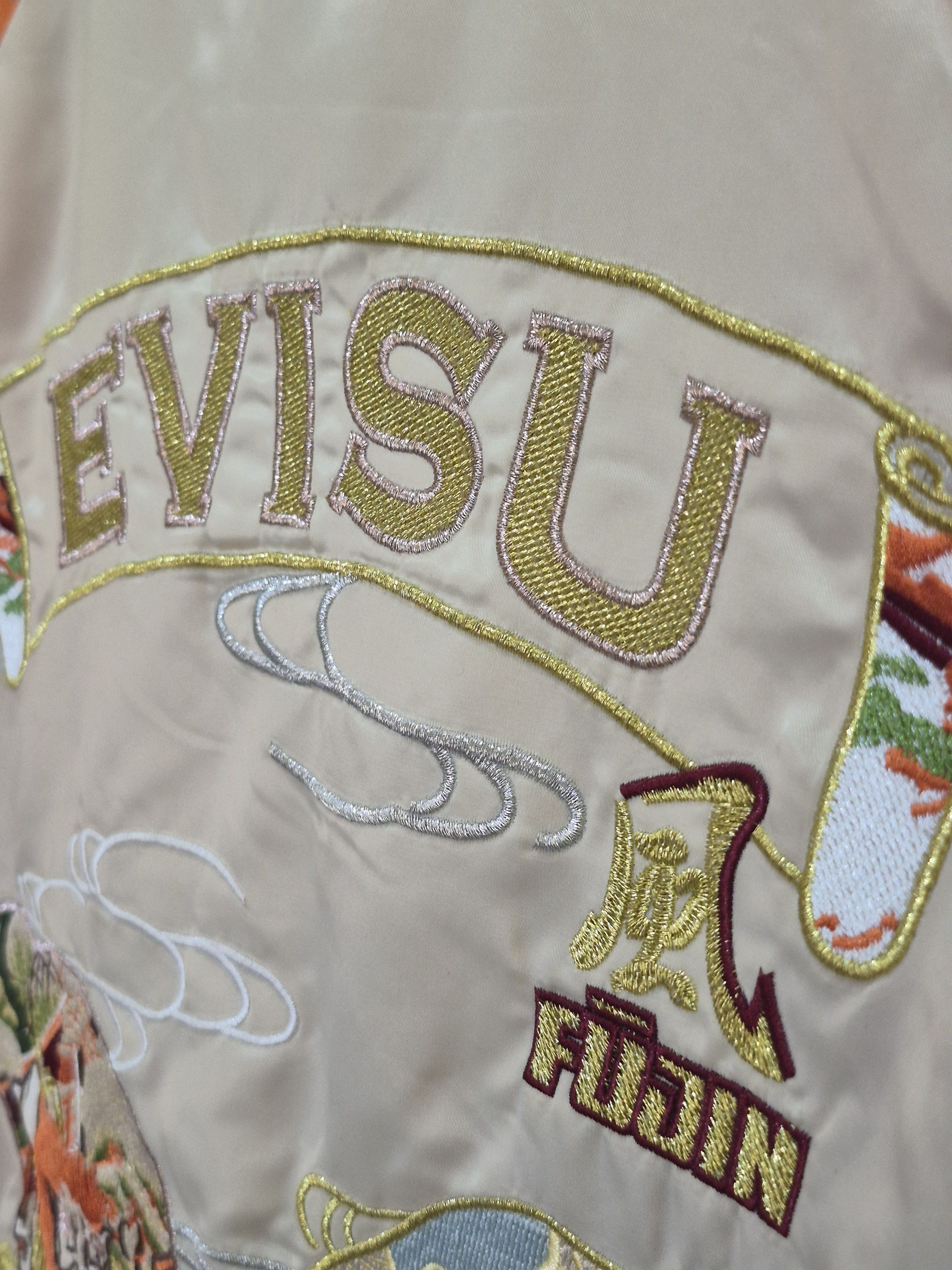 Evisu EVISU FUJIN TWINS EMBROIDERED JACKET Size US L / EU 52-54 / 3 - 17 Thumbnail