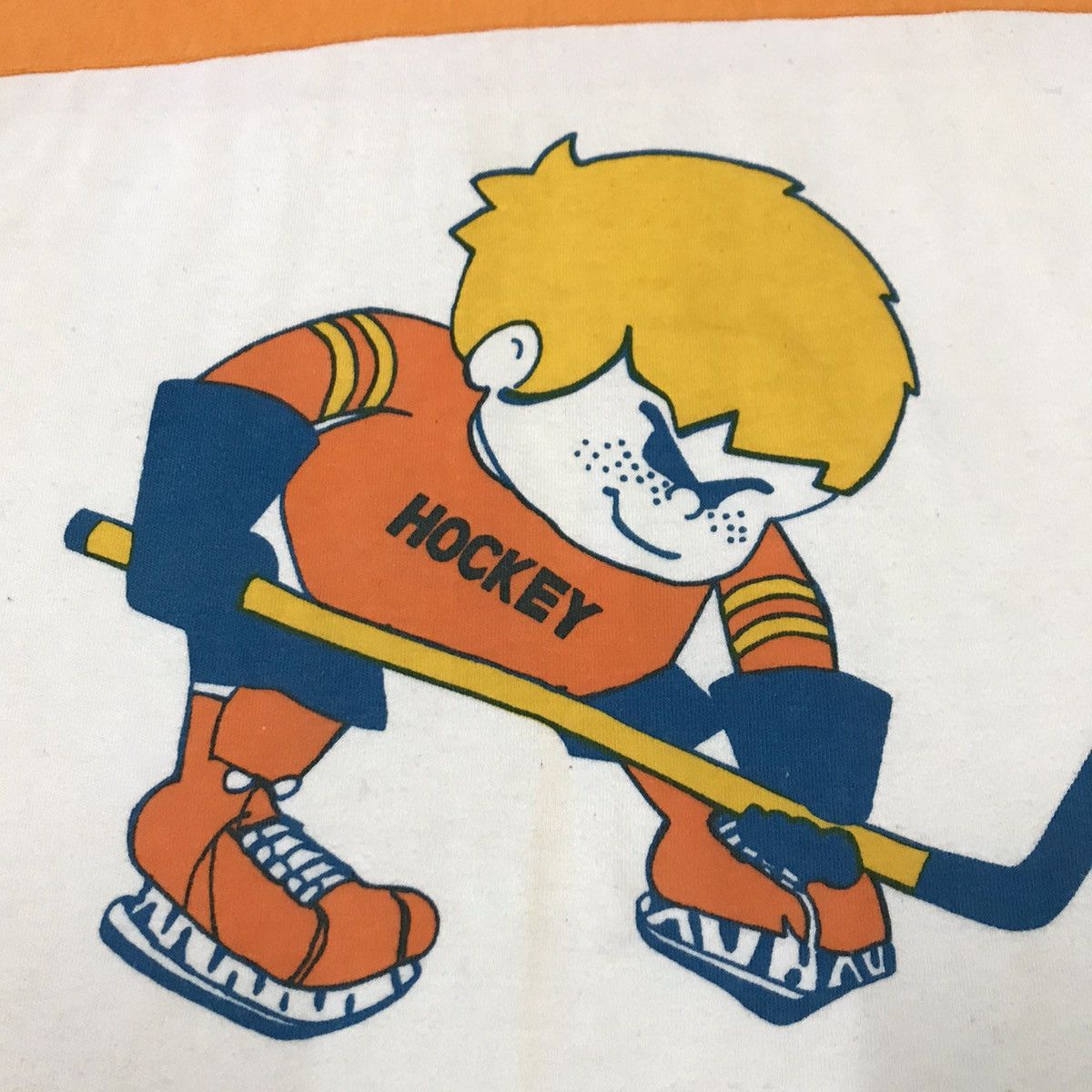NHL Vintage 80s Canary Creeper 3q Shirt Size US M / EU 48-50 / 2 - 4 Thumbnail