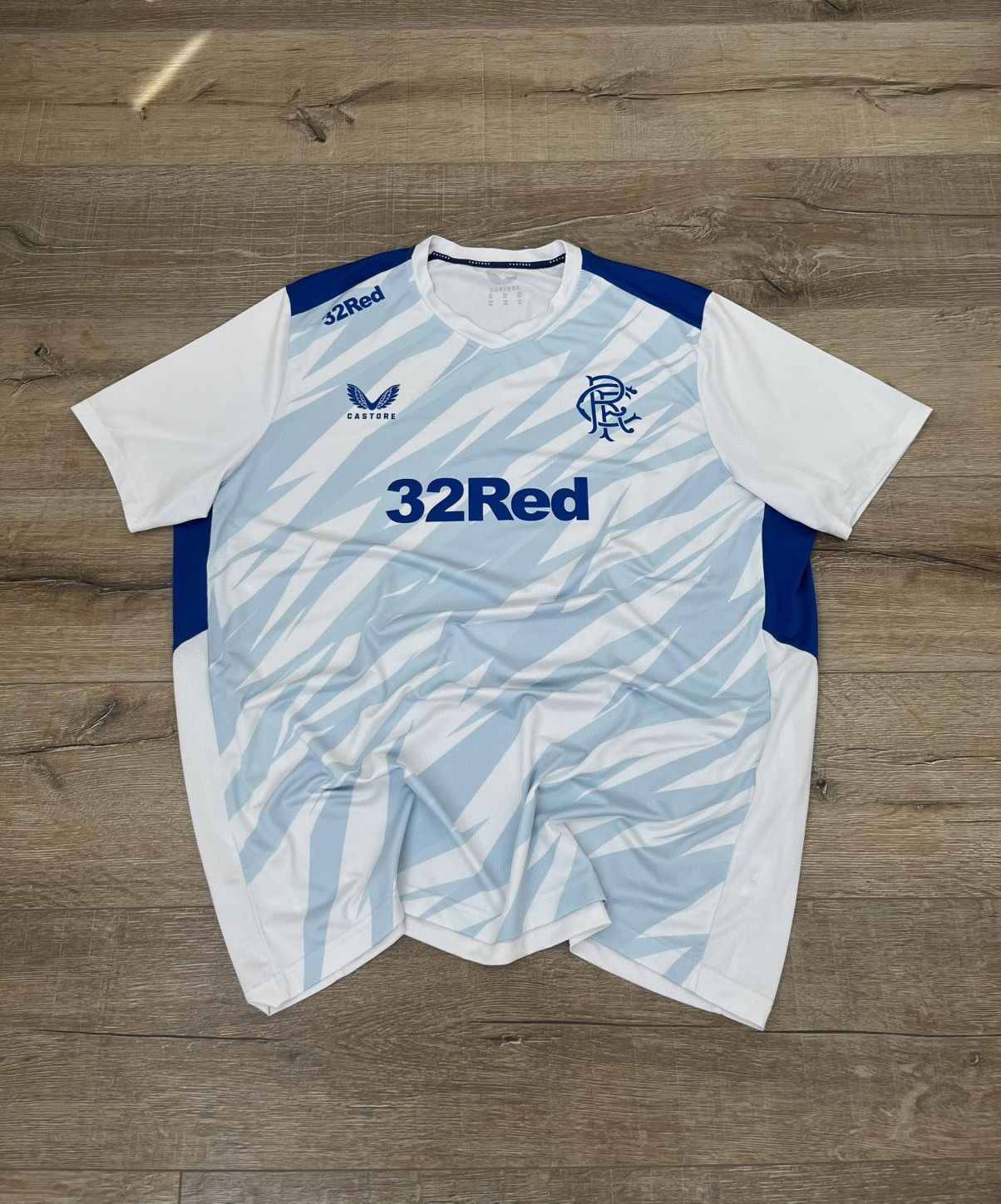 Castore RANGERS CASTORE 2022/2023 TRAINING FOOTBALL JERSEY Size US XXL / EU 58 / 5 - 1 Thumbnail