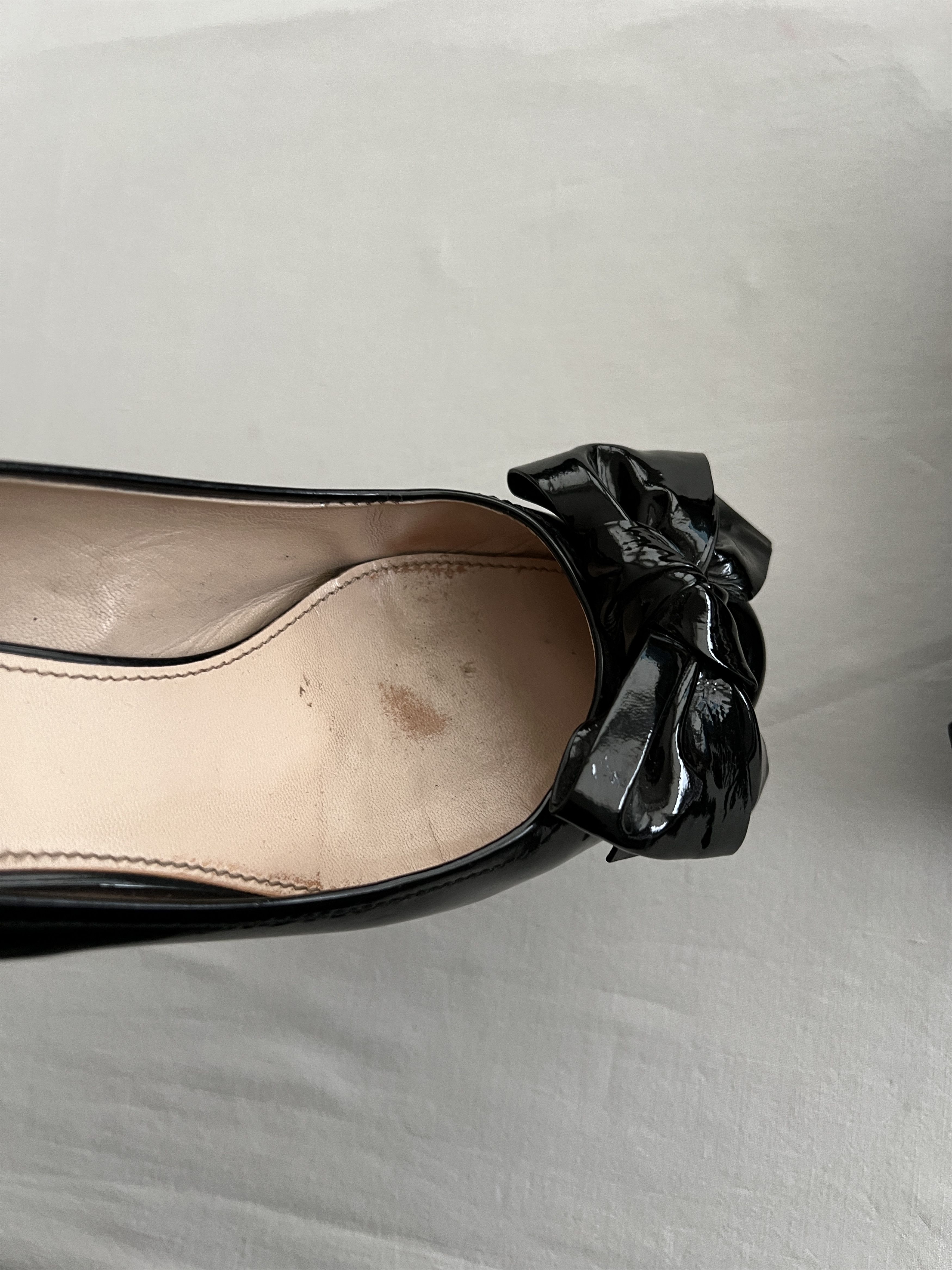 Prada × Vintage Vintage Prada Black Heels Size US 7 / IT 37 - 10 Thumbnail