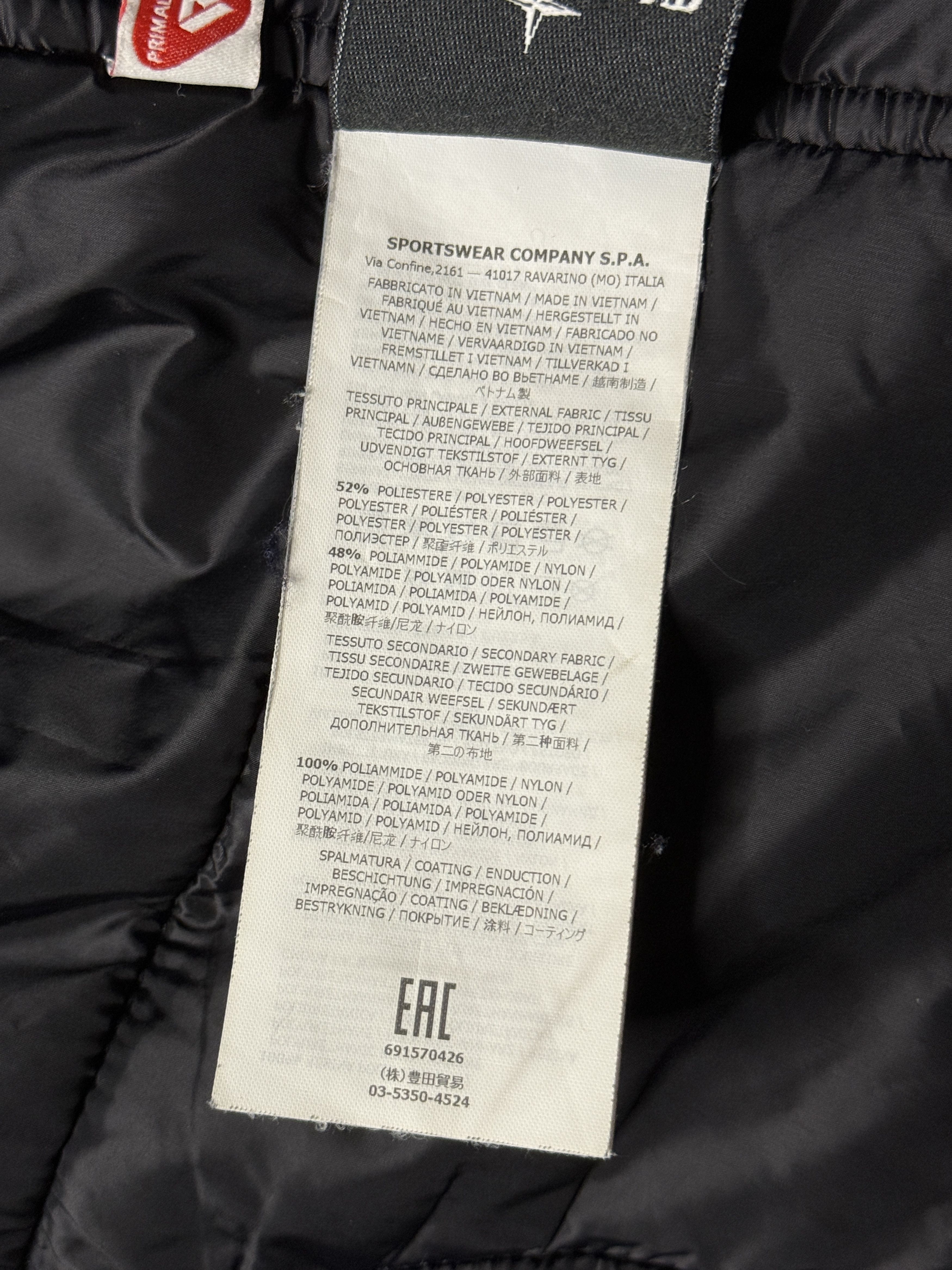 Stone Island Black Micro Reps Jacket with Primaloft Insulation Technology Size US S / EU 44-46 / 1 - 8 Thumbnail