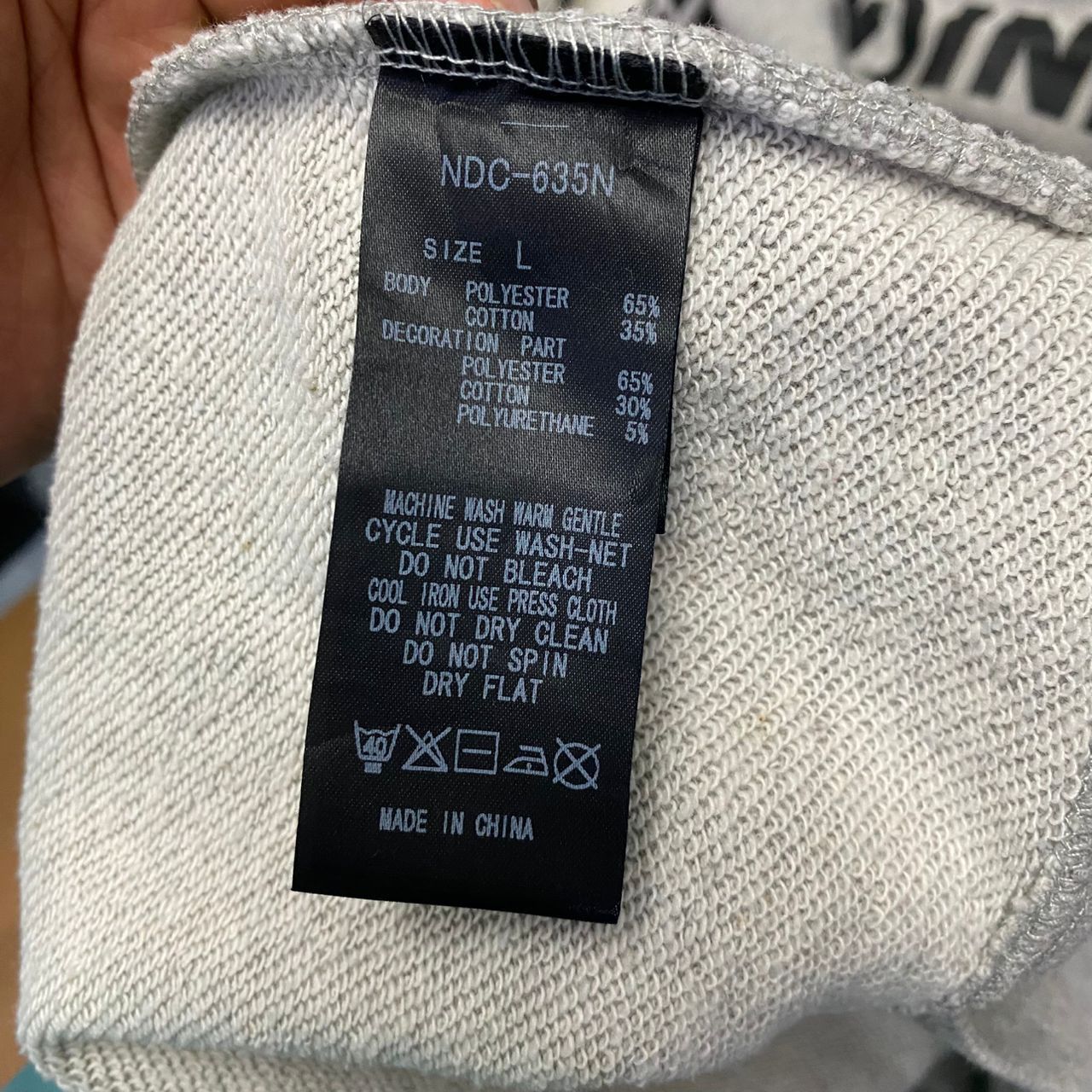 Number (N)ine Vintage Number Nine Nano Universal Sweatshirt Size US L / EU 52-54 / 3 - 14 Thumbnail