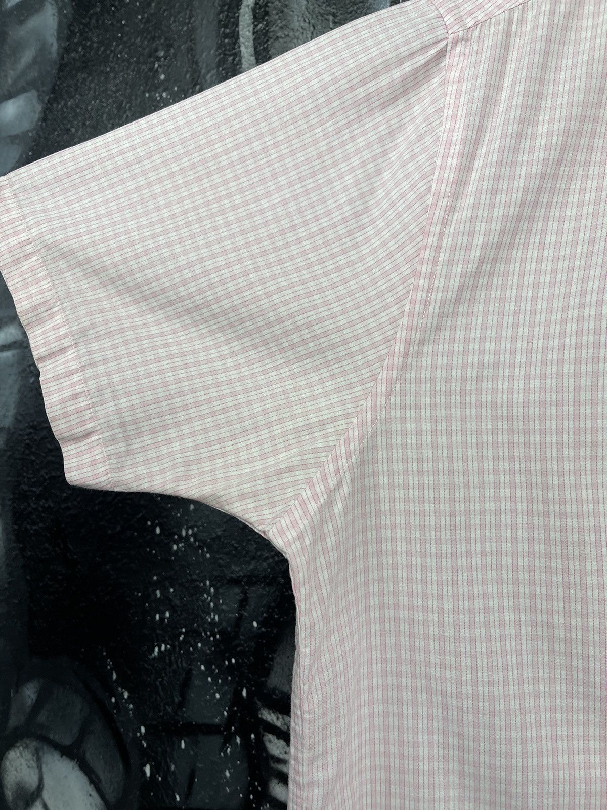 Yves Saint Laurent Yves Saint Laurent Vintage Pink Checkered Shirt Size L Size US L / EU 52-54 / 3 - 9 Thumbnail