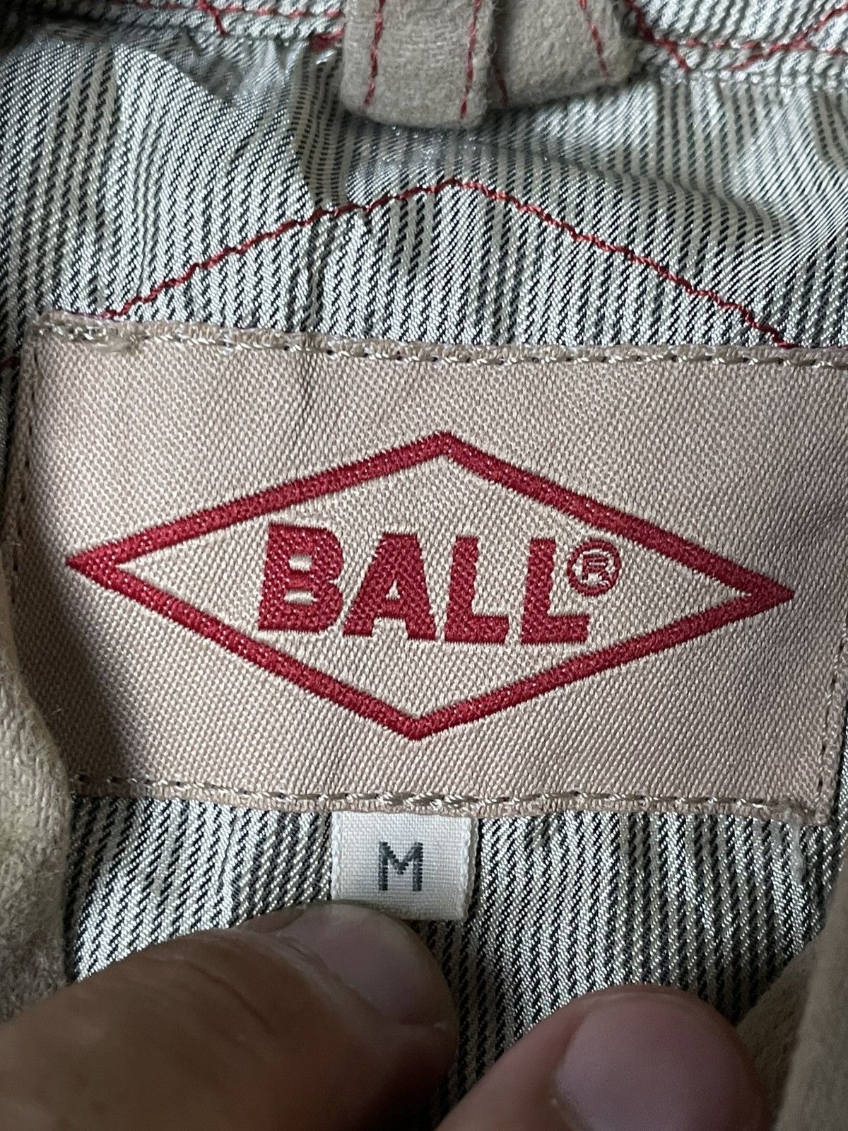 Japanese Brand × Vintage BALL Brand Cotton Wool Double Pocket Jacket (116) Size US M / EU 48-50 / 2 - 7 Thumbnail