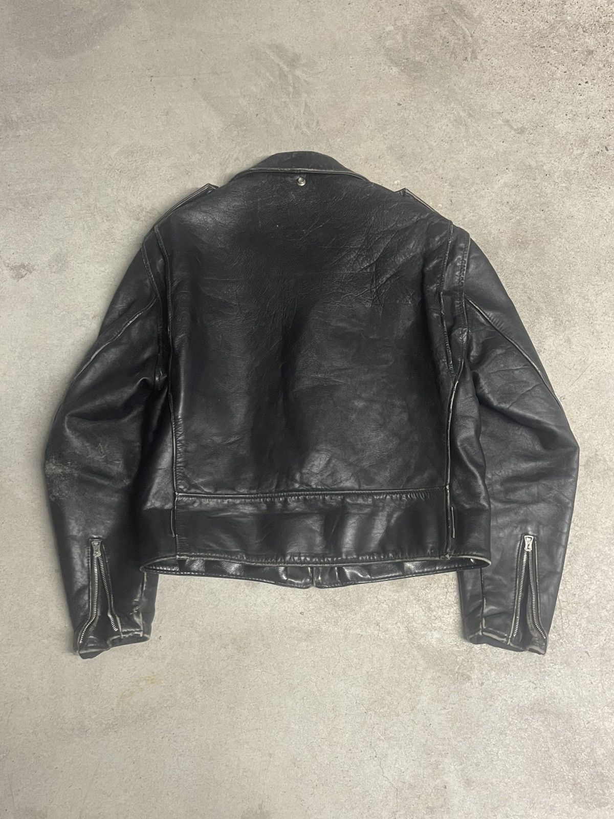 Schott 70s Schott Perfecto Leather Biker Jacket Size US L / EU 52-54 / 3 - 6 Thumbnail