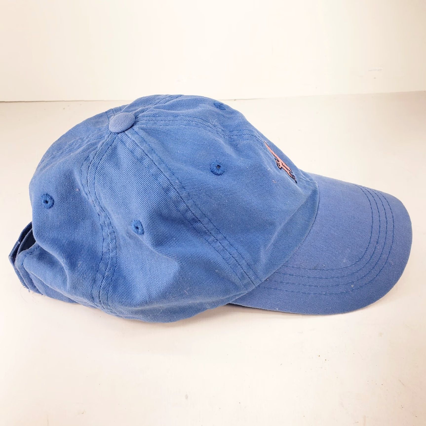 johnnie-O VINTAGE? No — Johnnie-O Surf Logo Adjustable Cap Slate Blue Baseball Hat Baseball Cap Johnnie-O Logo Adjustable Cap Crewneck? Size ONE SIZE - 7 Thumbnail