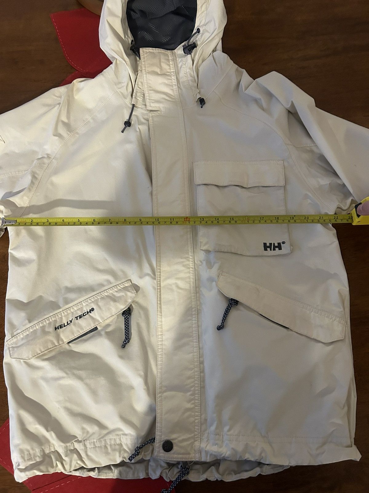 Helly Hansen Helly Hansen Off White/Beige light jacket size small Size US S / EU 44-46 / 1 - 4 Thumbnail