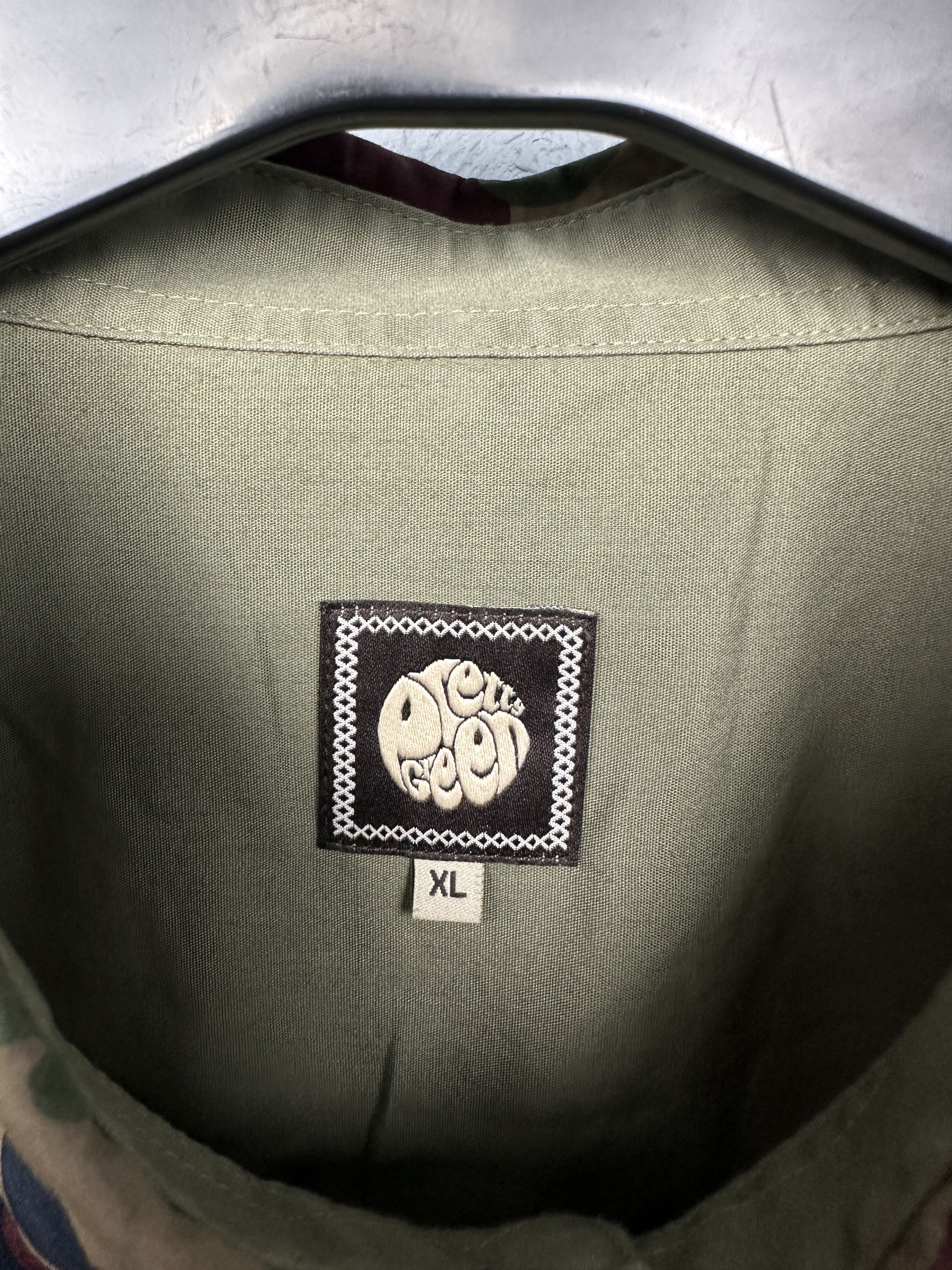Pretty Green Pretty Green Mens Long Sleeve Shirt Size US XL / EU 56 / 4 - 3 Thumbnail