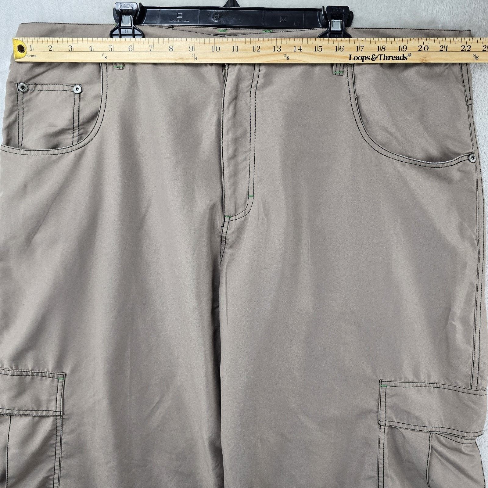 Other Vintage Kikwear Cargo Pants 44x31 Baggy Wide Leg Y2K Skater Size US 44 / EU 60 - 9 Thumbnail