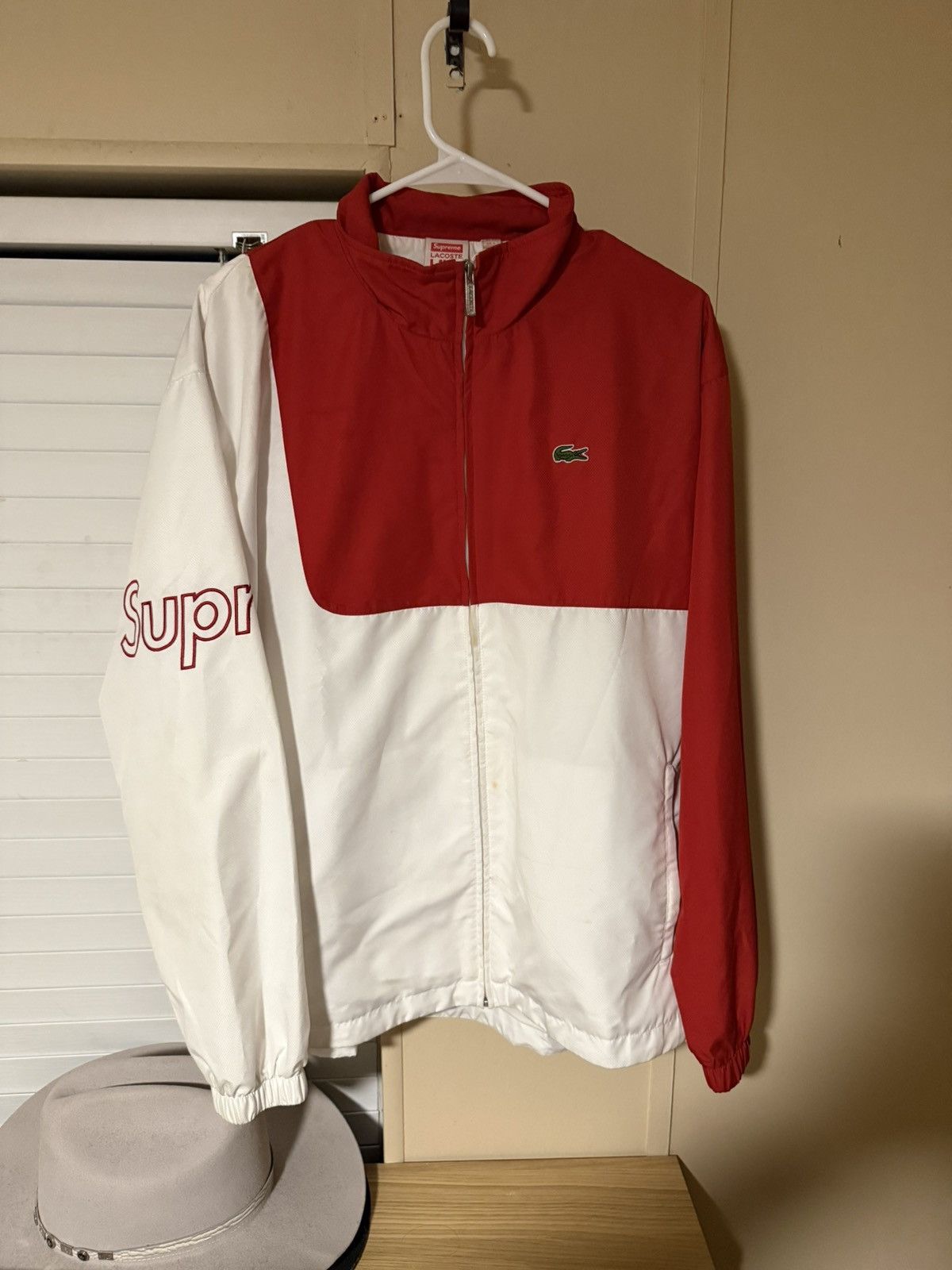Lacoste × Supreme Supreme x Lacoste Harrington Jacket | Grailed