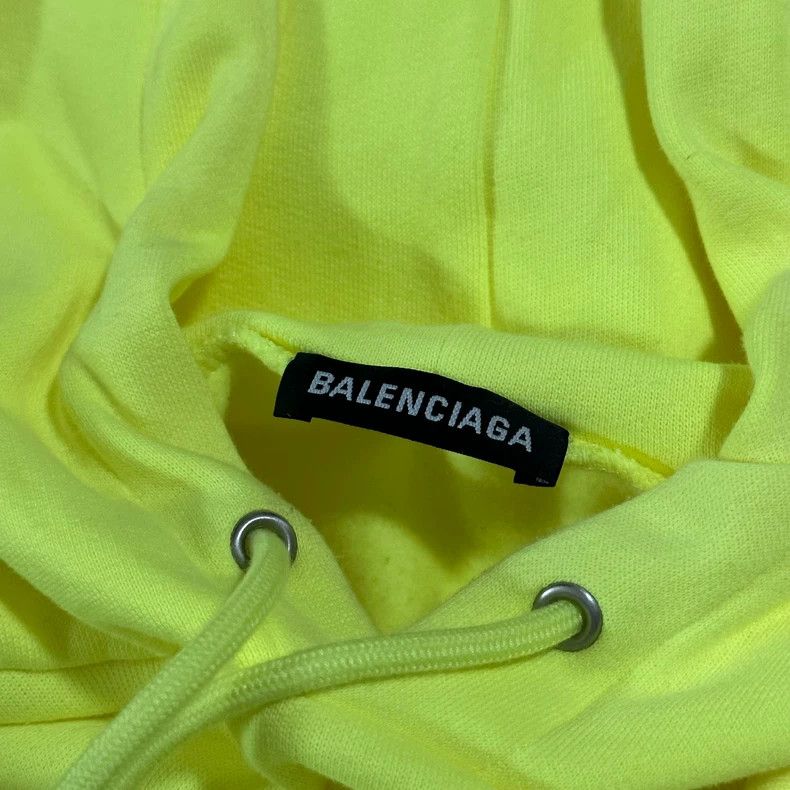 Balenciaga Balenciaga Logo printed wave hooded sweater Size US L / EU 52-54 / 3 - 4 Thumbnail