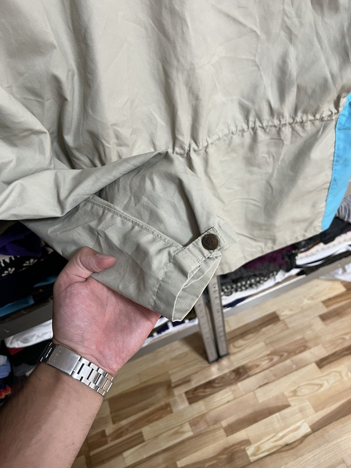 Fjallraven Vintage Fjallraven G-1000 Hiking Jacket Mens 54 Hood Conceal Size US XL / EU 56 / 4 - 8 Thumbnail