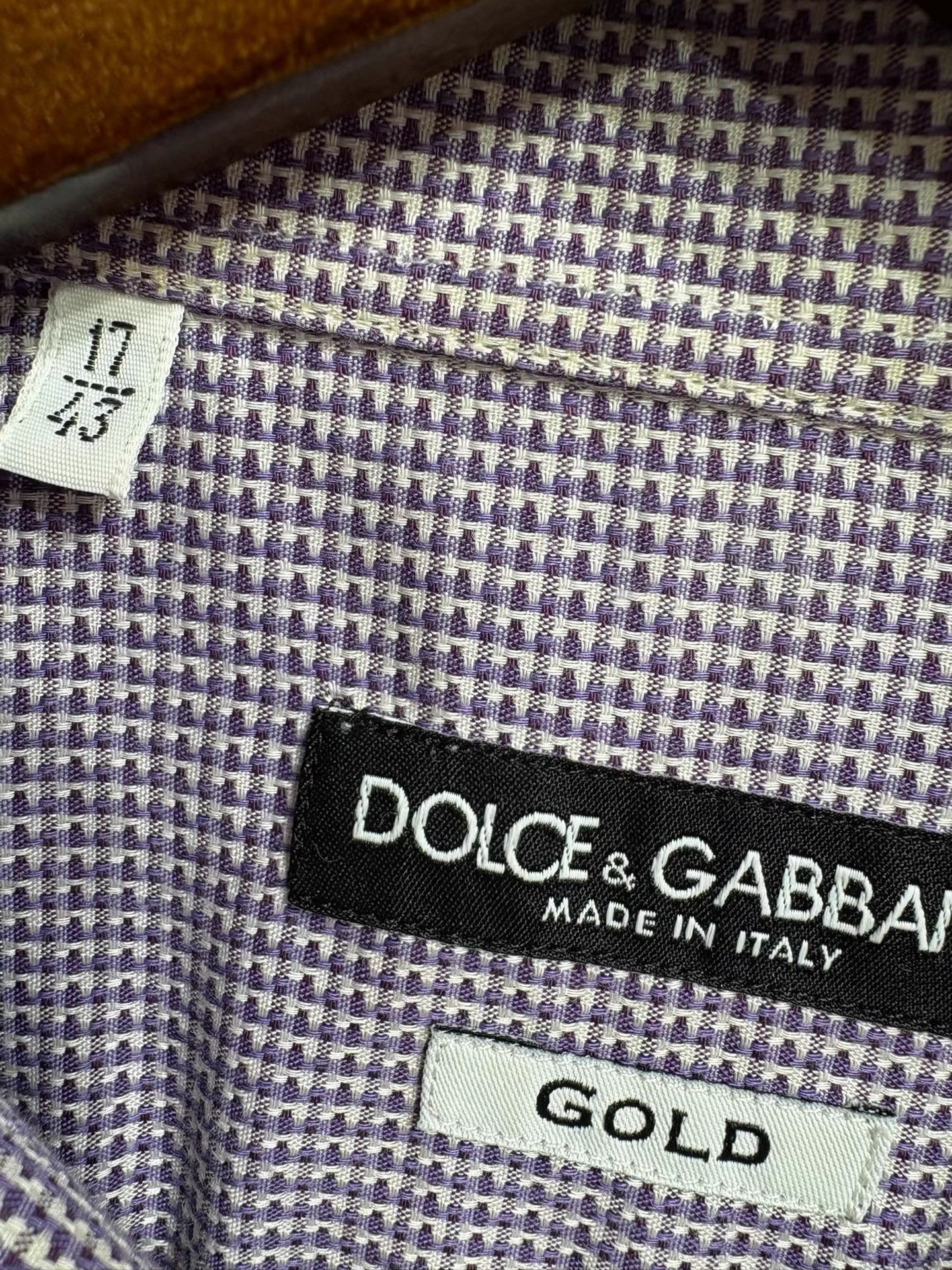 Dolce & Gabbana Dolce&Gabbana Men's Long Sleeve Shirt K29 Size US XS / EU 42 / 0 - 3 Thumbnail