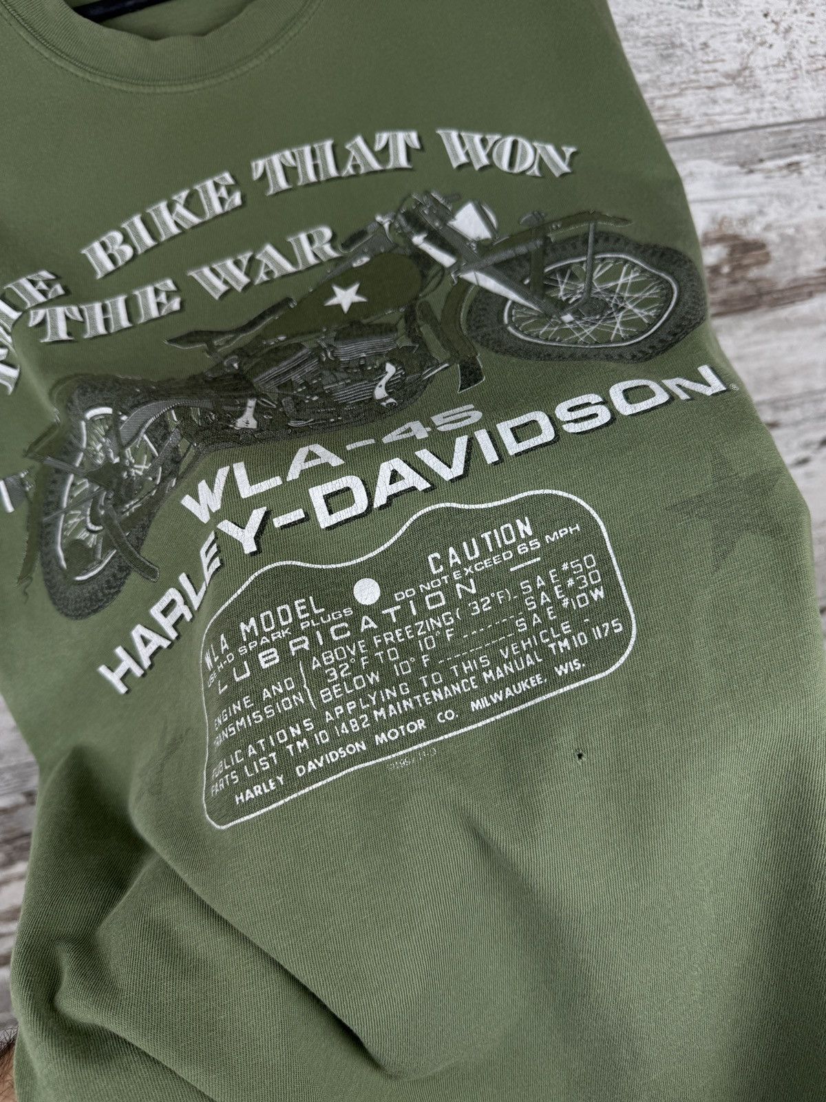 Harley Davidson × Vintage Mens Vintage Harley Davidson T-shirt big logo tee 1998 rare Size US L / EU 52-54 / 3 - 6 Thumbnail