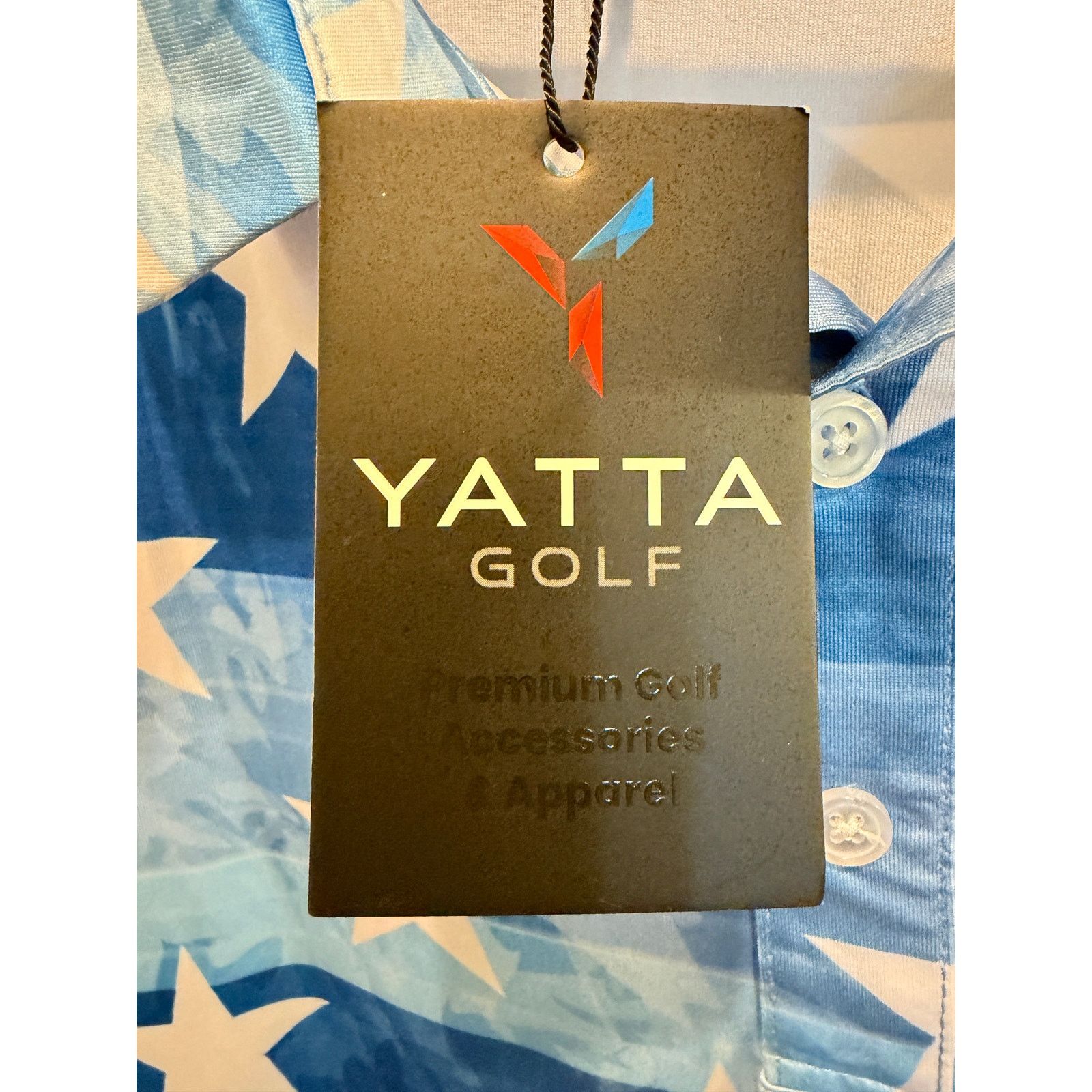 Unowned Yatta- American USA Flag “ the patriot” Golf Polo-XL Size US XL / EU 56 / 4 - 5 Thumbnail