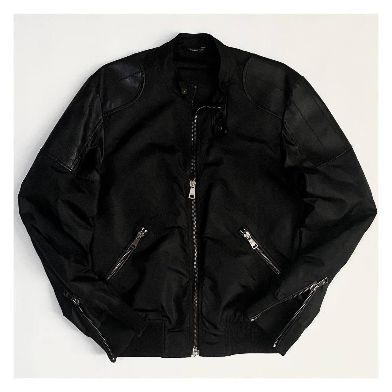 Dolce & Gabbana Dolce & Gabbana Leather Bomber jacket Size US M / EU 48-50 / 2 - 1 Thumbnail