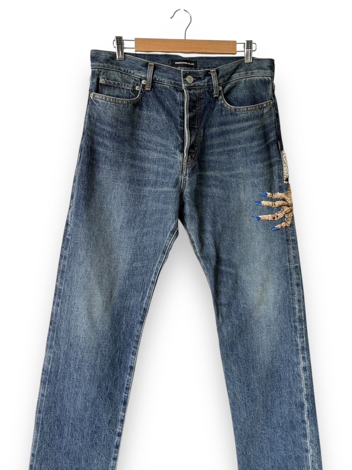 Undercover Undercover 2023 AW "Komische" Hand Denim Pants Size US 32 / EU 48 - 4 Thumbnail