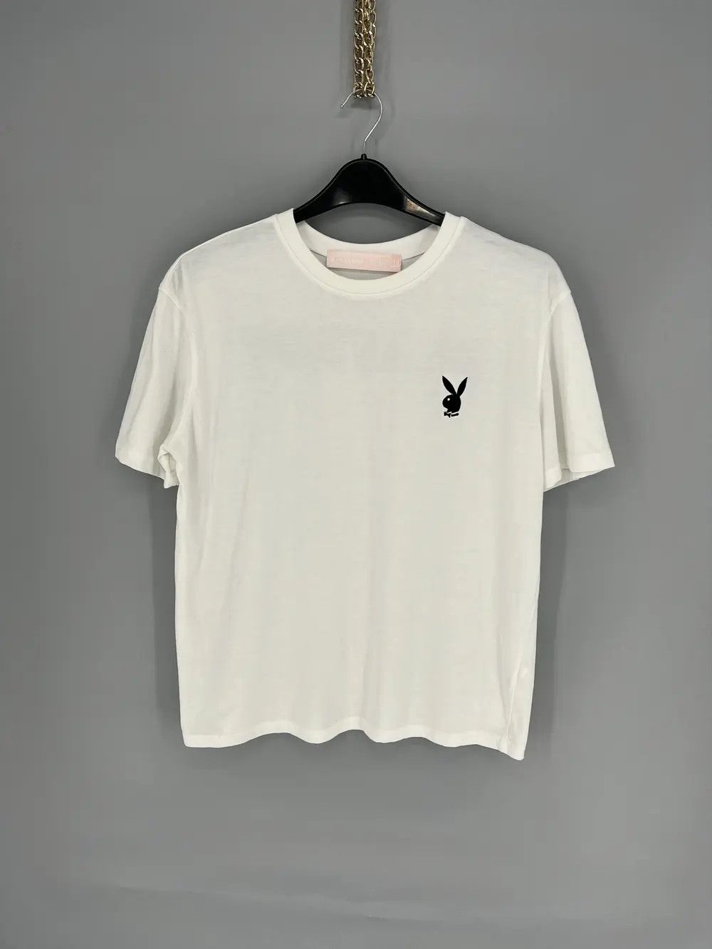 Playboy VINTAGE PLAY BOY V NECK BOX MAN 👨 LOGO TEE Size US M / EU 48-50 / 2 - 1 Thumbnail