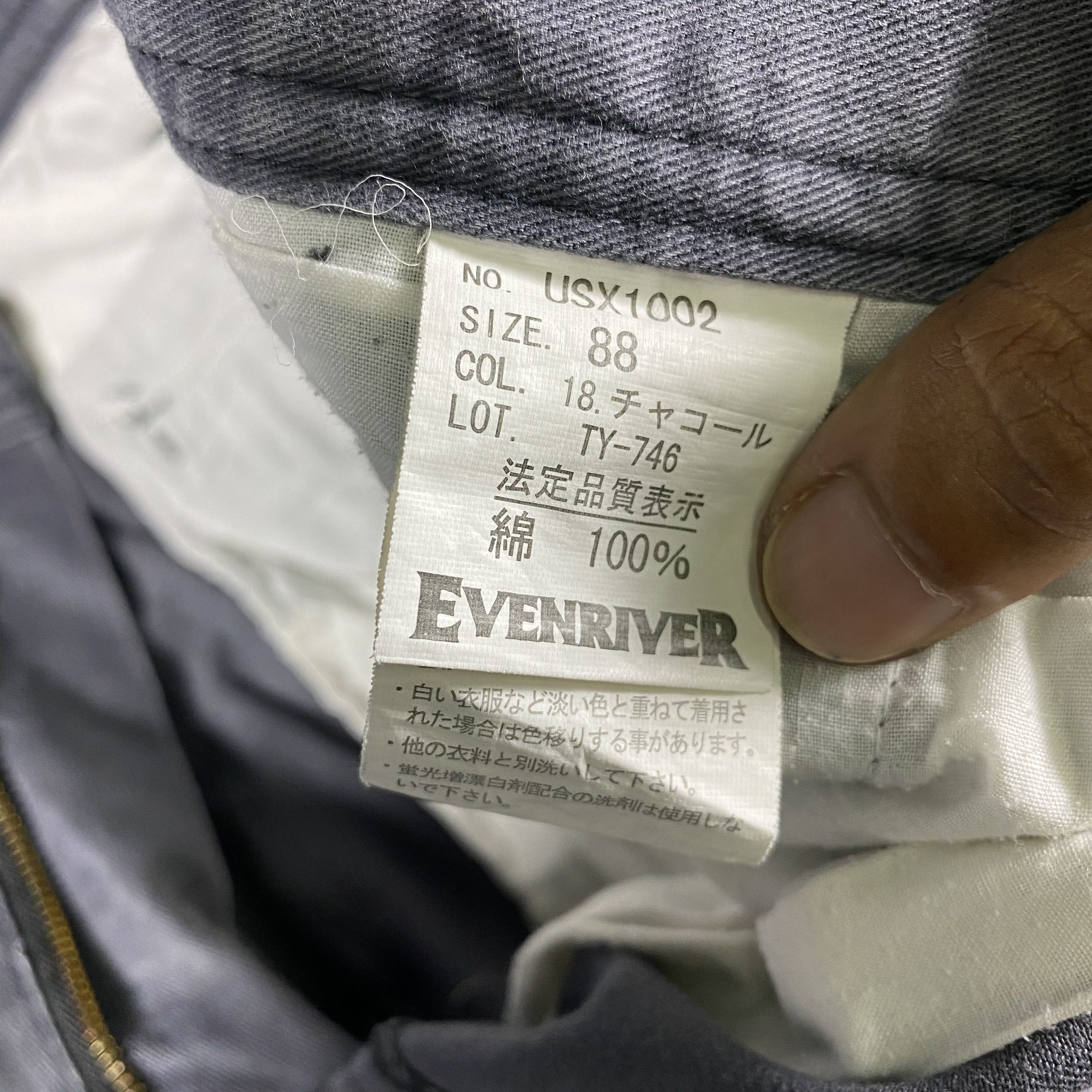 Japanese Brand Japanese Faded Evenriver Multipocket tactical Cargo Pants Size US 32 / EU 48 - 8 Thumbnail