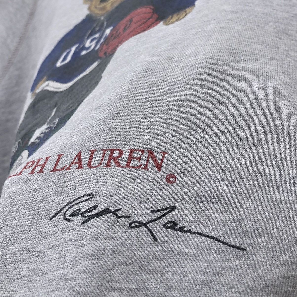Polo Ralph Lauren Vintage Polo RALPH LAUREN Bear Big Logo Sweatshirt Size US S / EU 44-46 / 1 - 5 Thumbnail