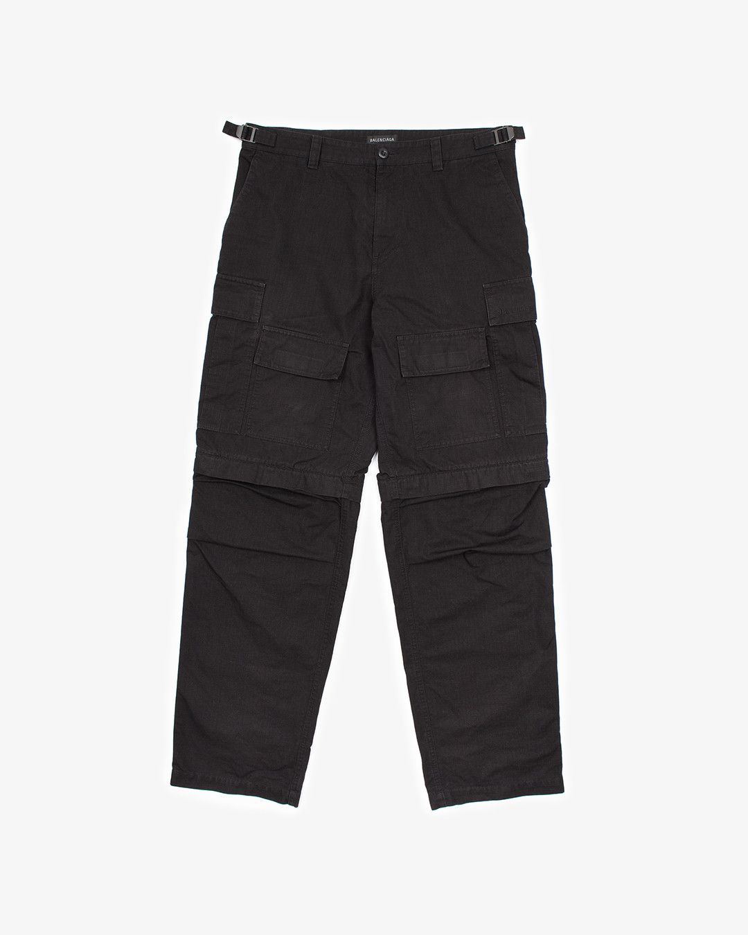 Balenciaga BALENCIAGA CONVERTIBLE ZIP OFF CARGO PANT - MEDIUM Size US 34 / EU 50 - 1 Thumbnail