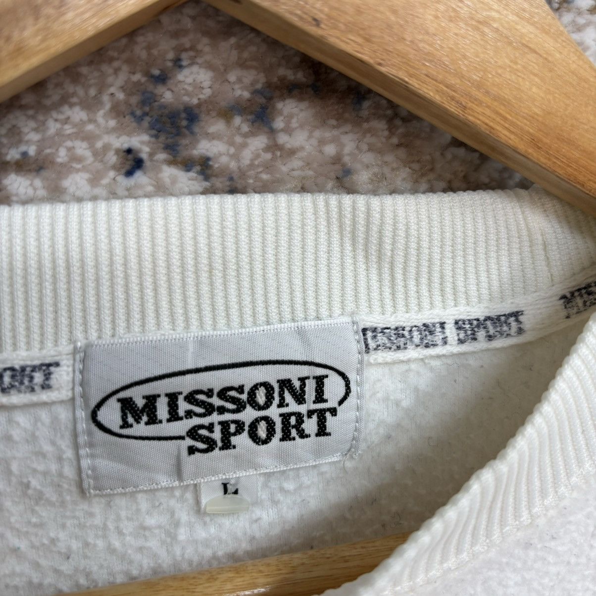 Missoni Vintage Missoni Sport Golf Crew neck Sweatshirt Size US L / EU 52-54 / 3 - 3 Thumbnail
