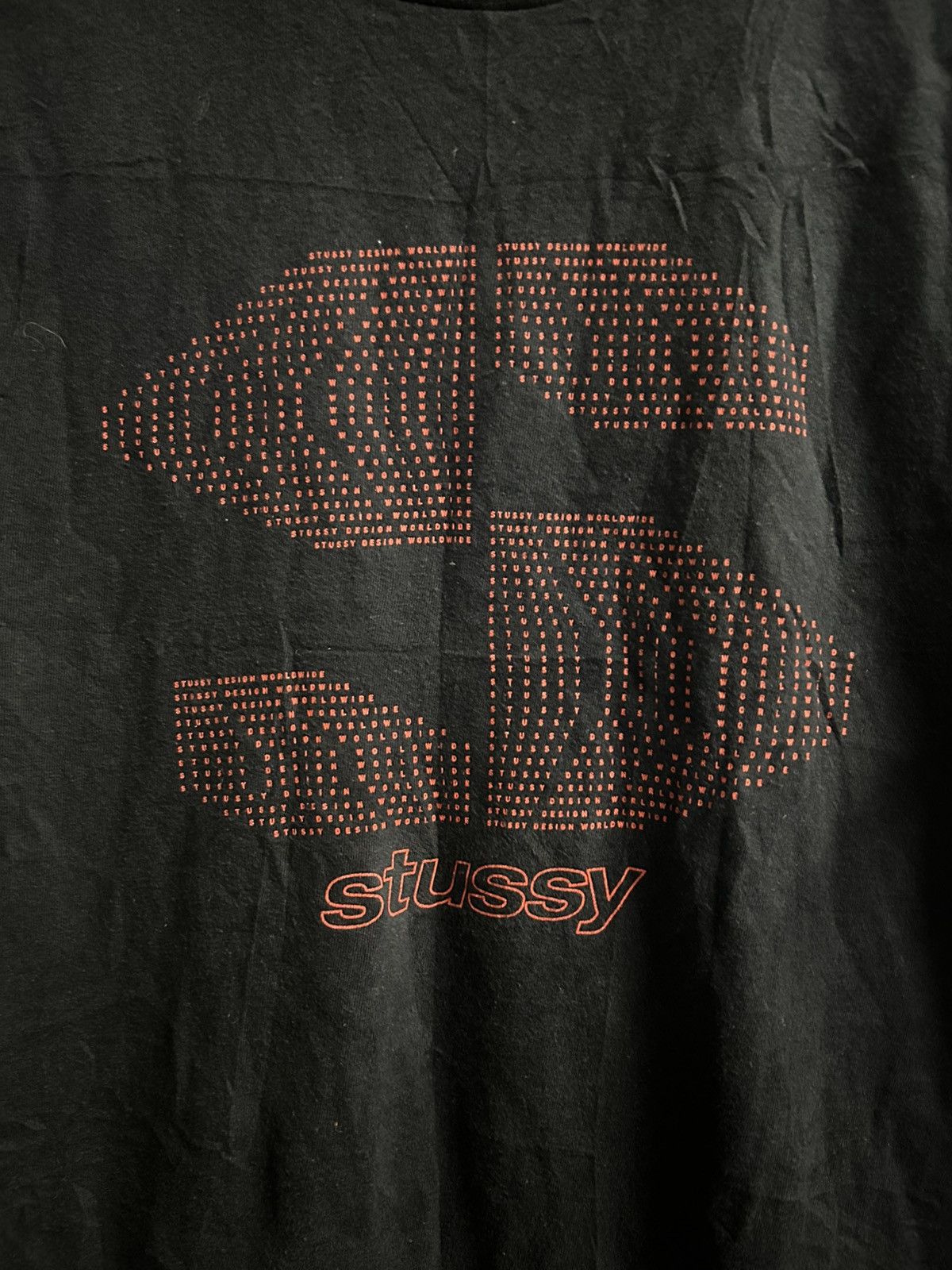 Stussy Design Worldwide Micro Text S Logo Size US S / EU 44-46 / 1 - 10 Thumbnail