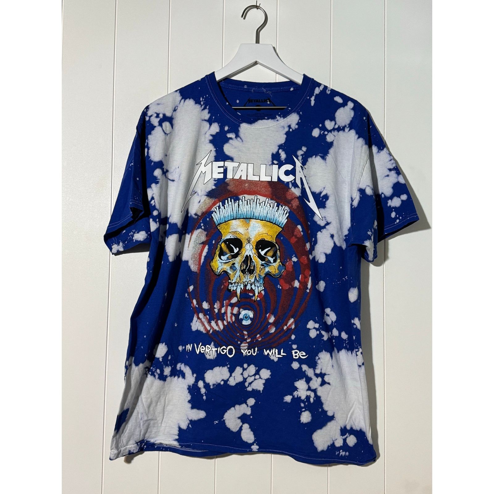 Other METALLICA Graphic Tee In Vertigo You Will Be Tie Dye Large Size US L / EU 52-54 / 3 - 1 Thumbnail