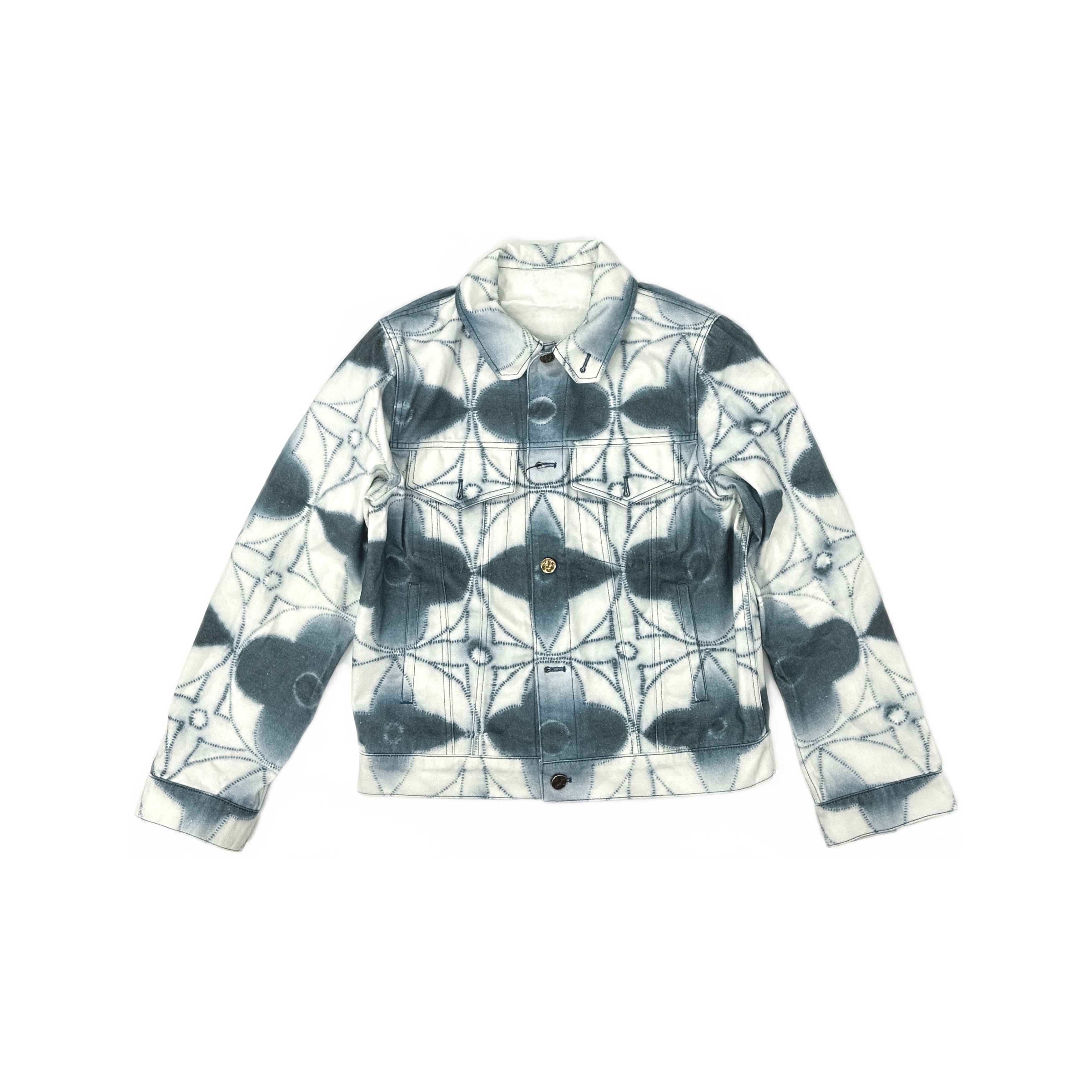 Louis Vuitton Louis Vuitton Shibori Monogram Denim Jacket Size 46 Size US S / EU 44-46 / 1 - 1 Thumbnail