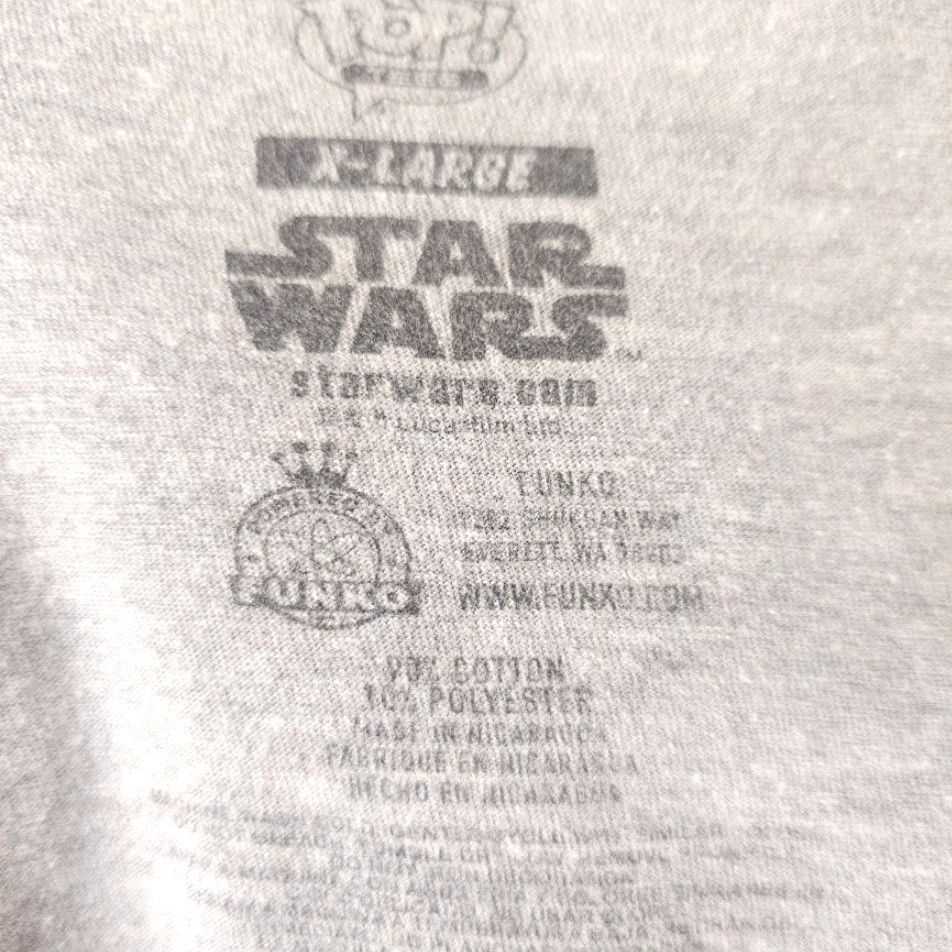 Star Wars Star Wars T Shirt Mens Size XL Gray Boba Fett Bounty Hunter Pop! Tee Size US XL / EU 56 / 4 - 6 Thumbnail