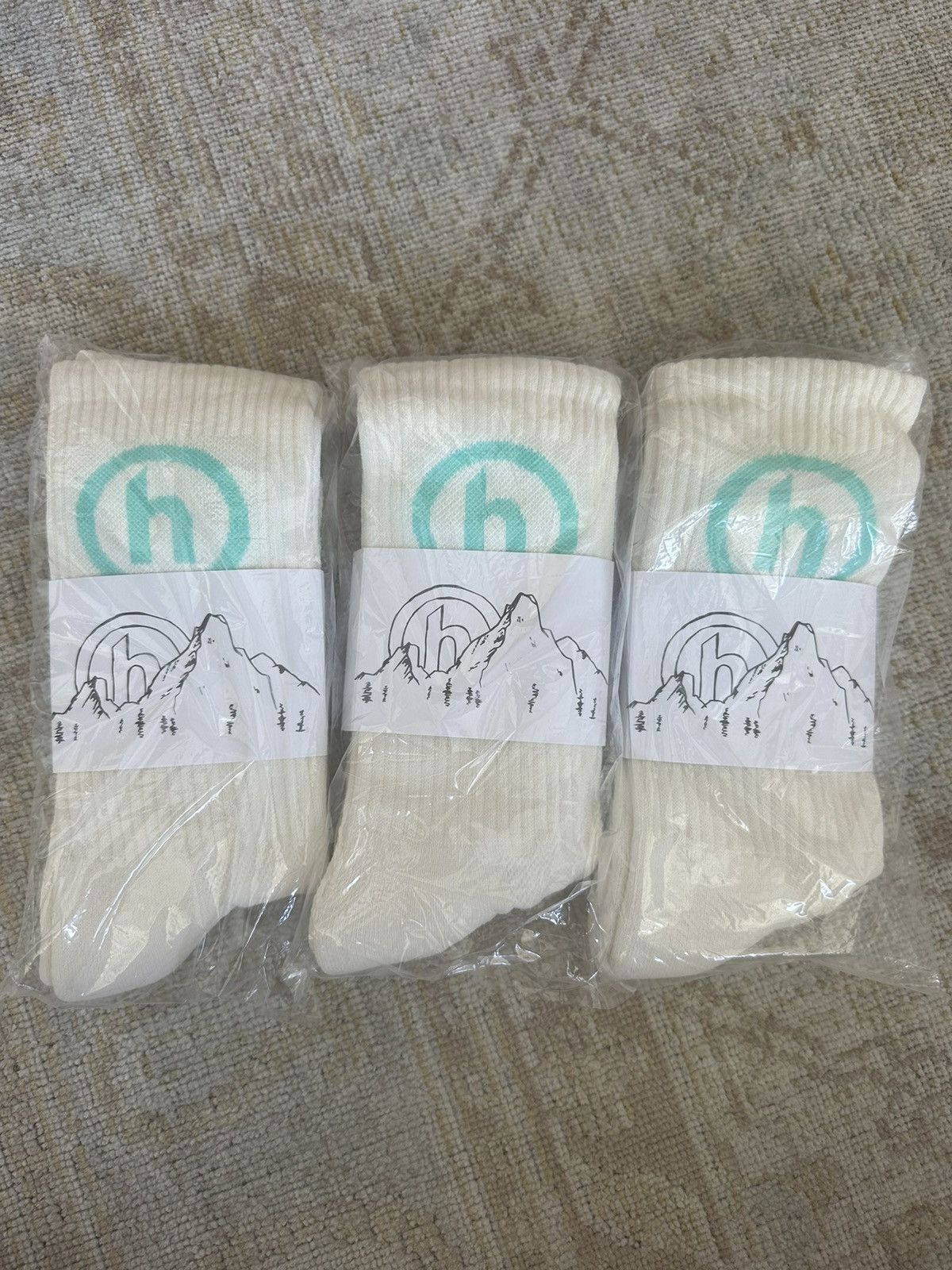 Hidden NY Tiffany blue socks