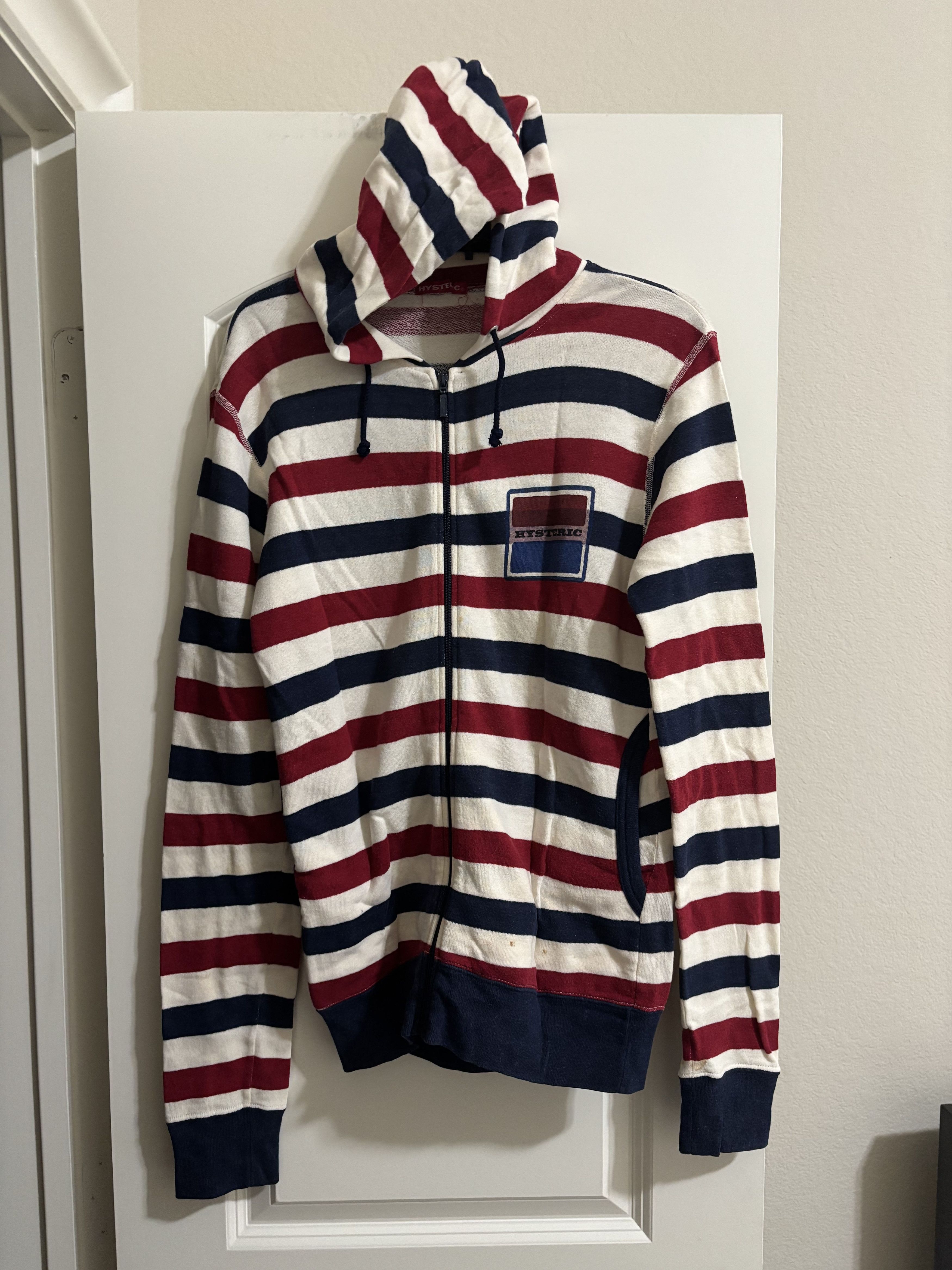 hysteric glamour striped jacket